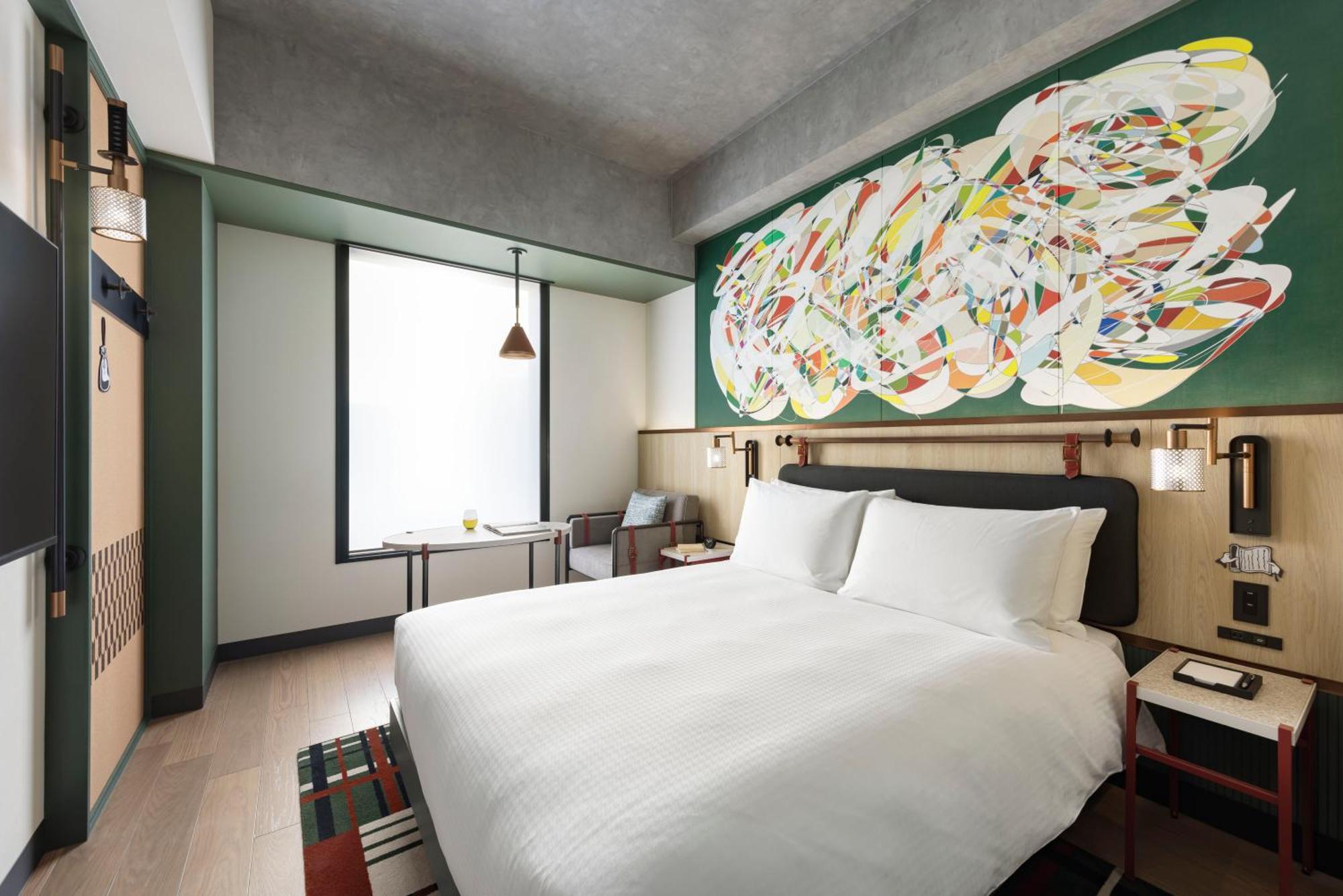 Kamer met Queensize Bed