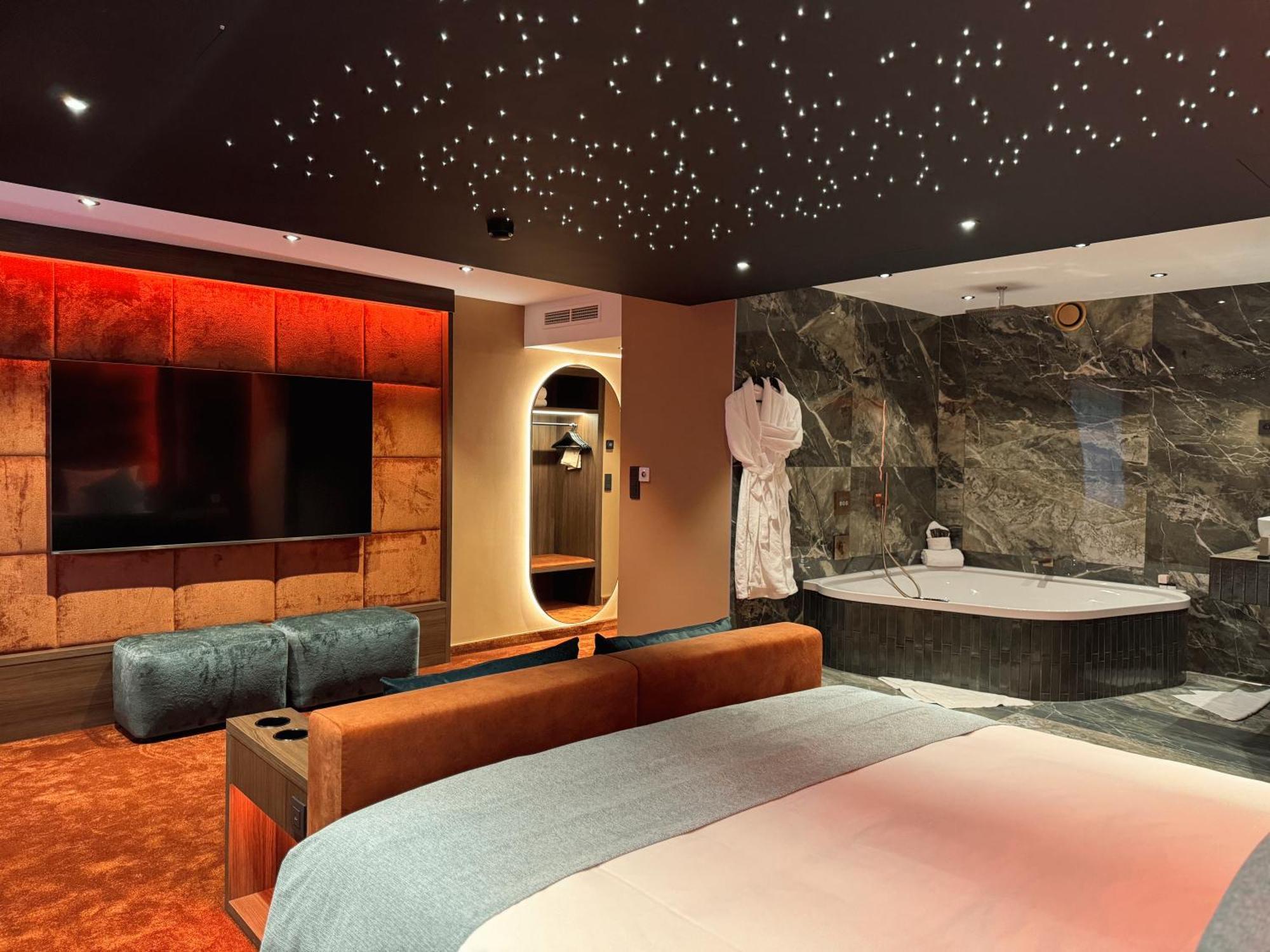 Suite Lit King-Size avec Baignoire Spa