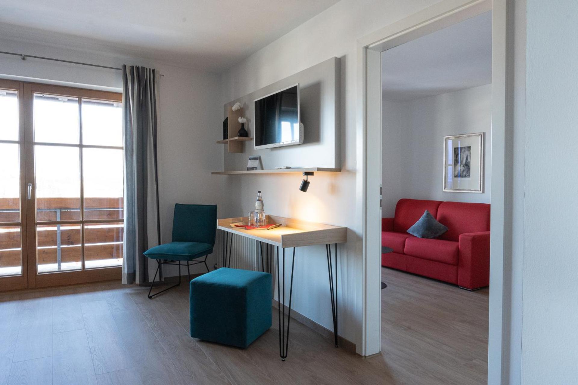 Doppelzimmer mit Balkon (3 Erwachsene)