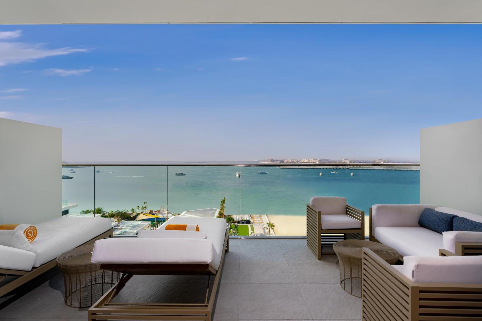 Habitación Luxe con vistas al mar y 2 camas