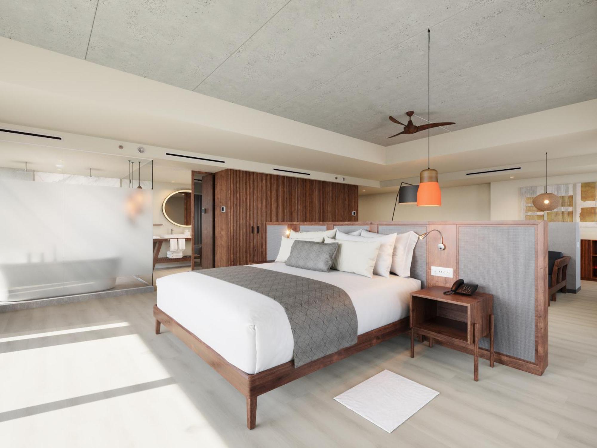 Suite Principale Club Vantage Lit King-Size - Vue sur Baie