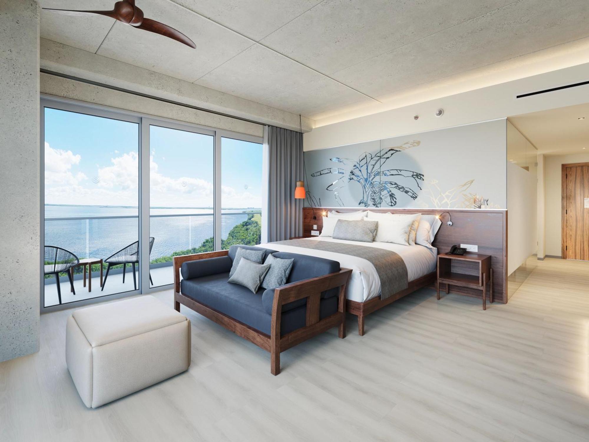 Suite d’Angle Club Vantage Lit King-Size - Vue sur Baie