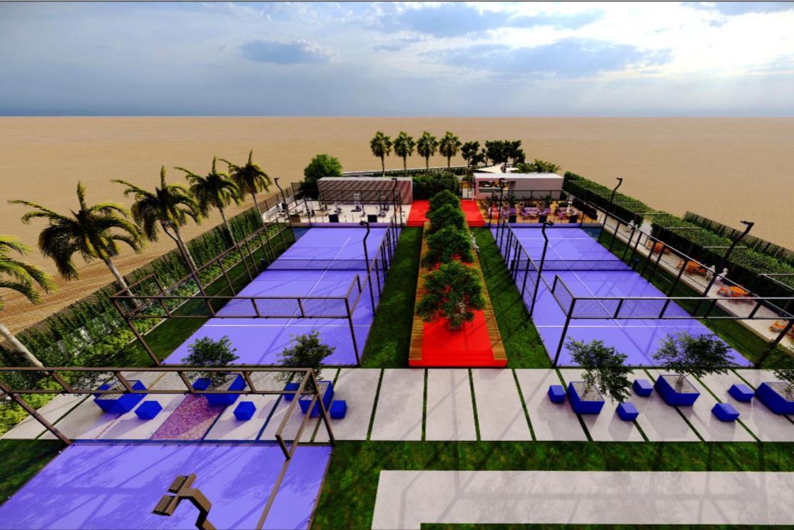 BeachFit Padel Wellness Room Private Beach