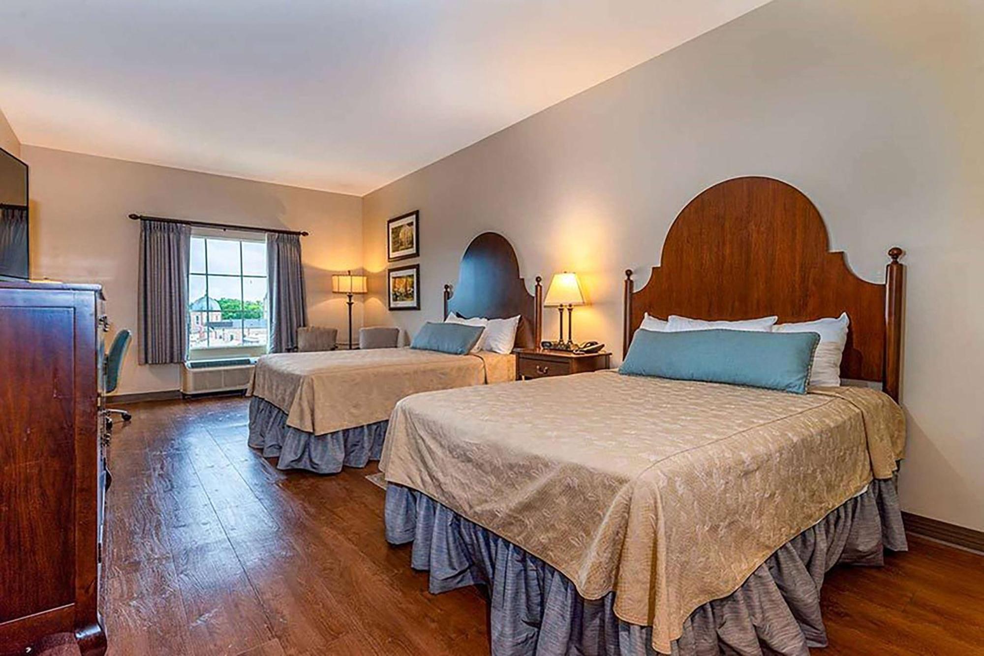 Queen Room with Two Queen Beds and Historic View - Non-Smoking