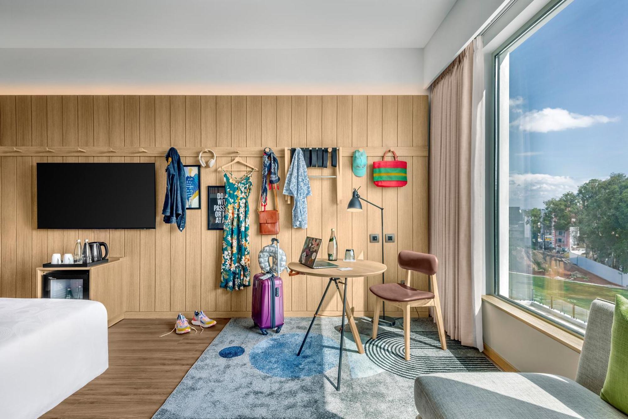 Moxy Executive Sleeper Queen Room with Pool View