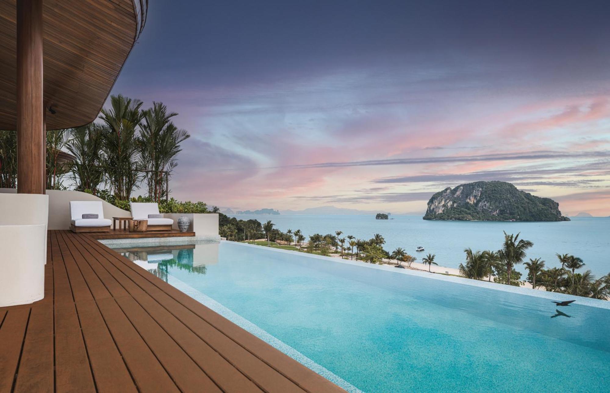 Penthouse met uitzicht op zee en gratis vervoer over zee vanaf Phuket of Krabi