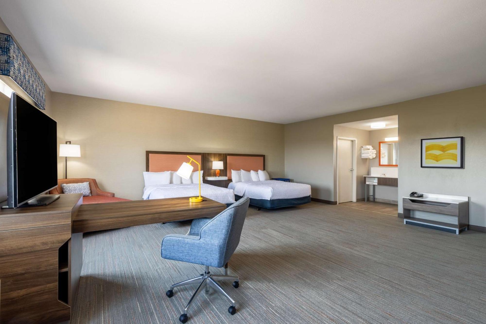 Queen Studio with 2 Queen Beds and Sofa Bed