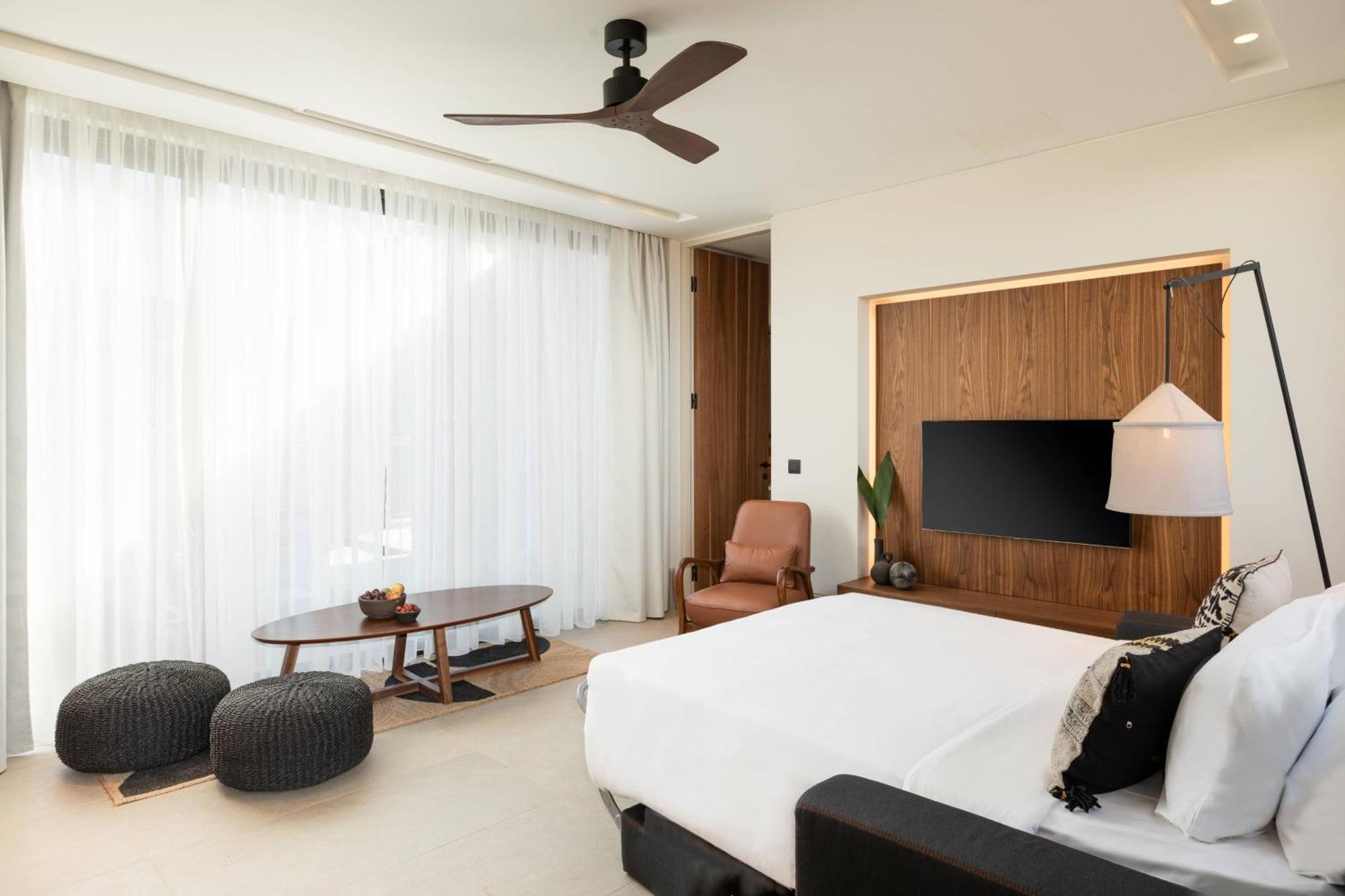 Résidence Core avec 1 Chambre Lit King-Size et Canapé-Lit - Vue sur Terres