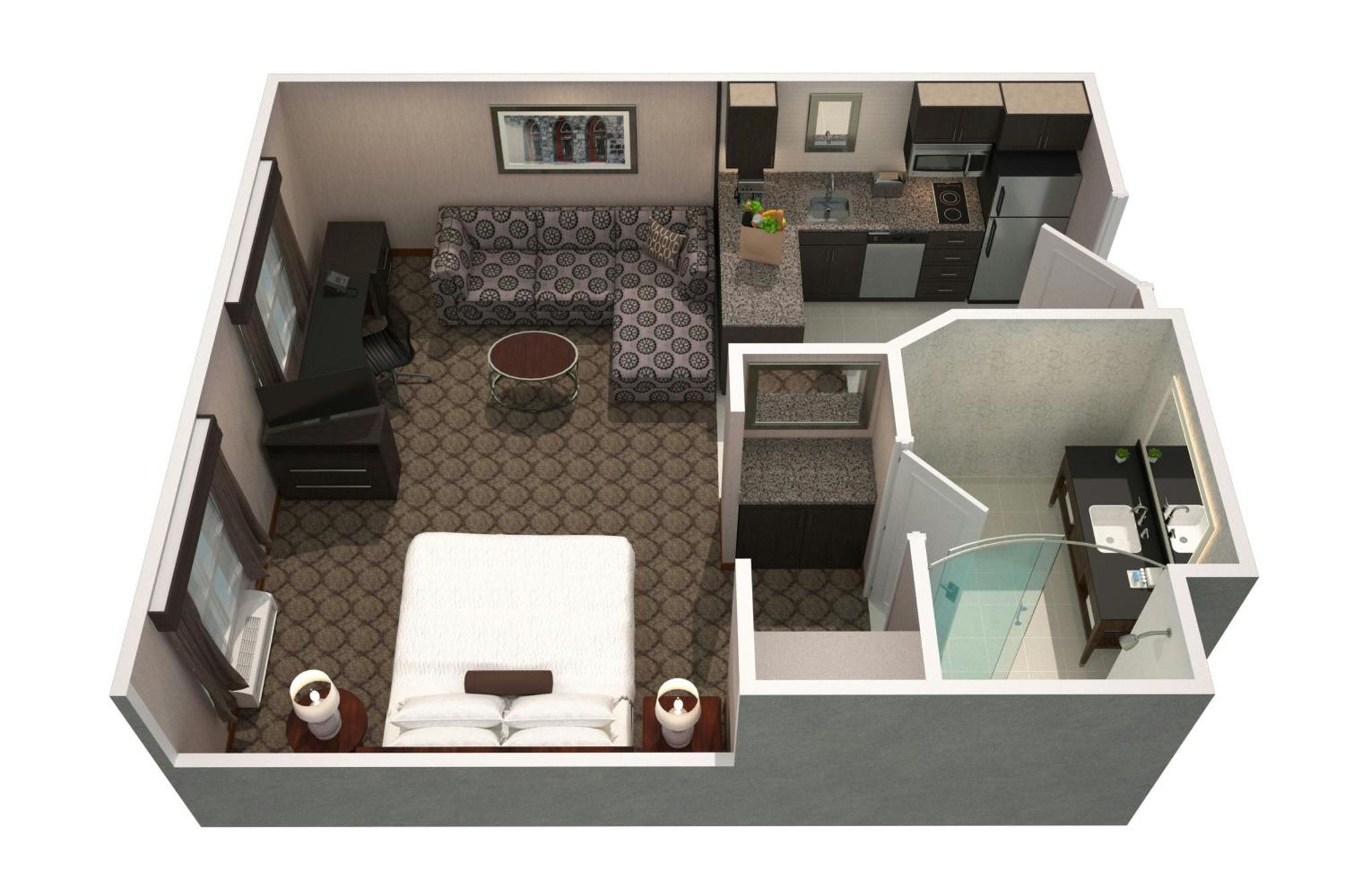 King Studio with Sofa Bed
