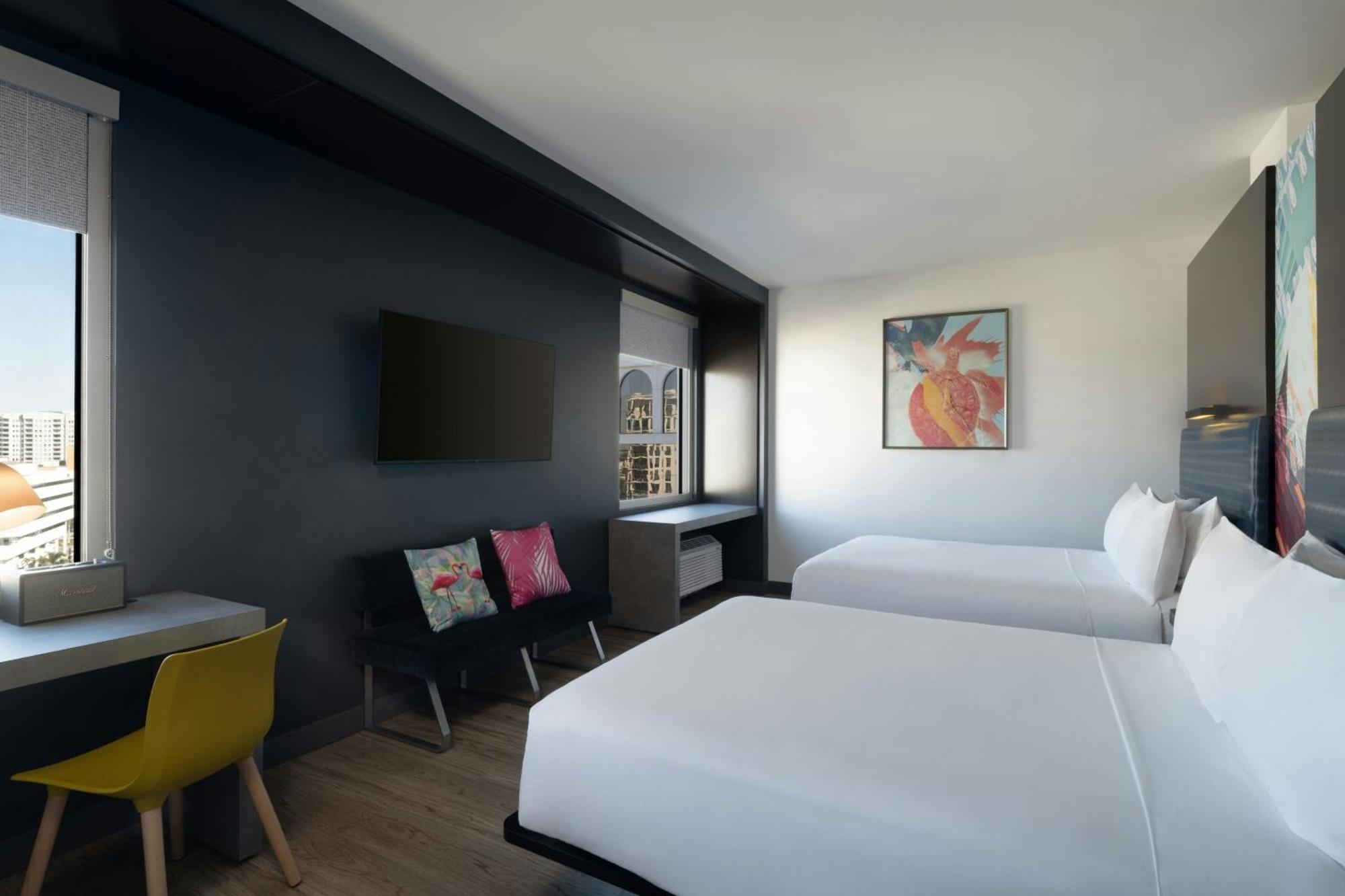 Aloft Double Queen with 2 Queen Beds