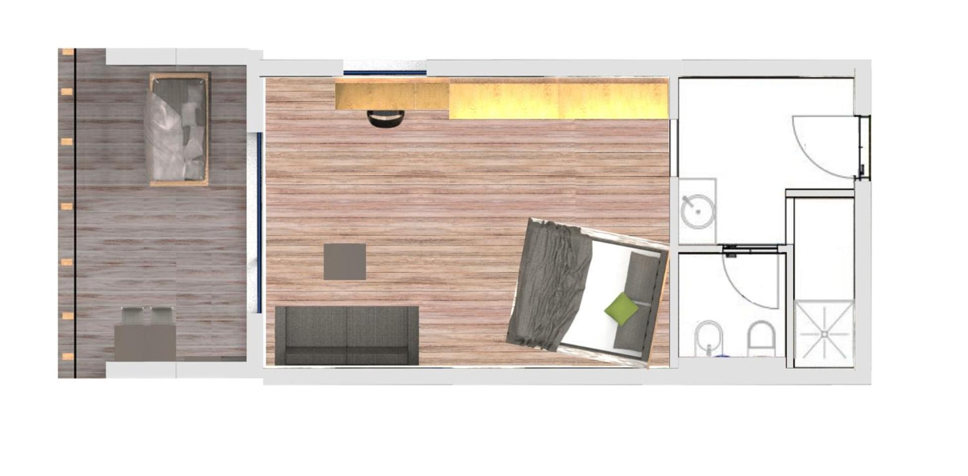 Deluxe Doppelzimmer mit Balkon