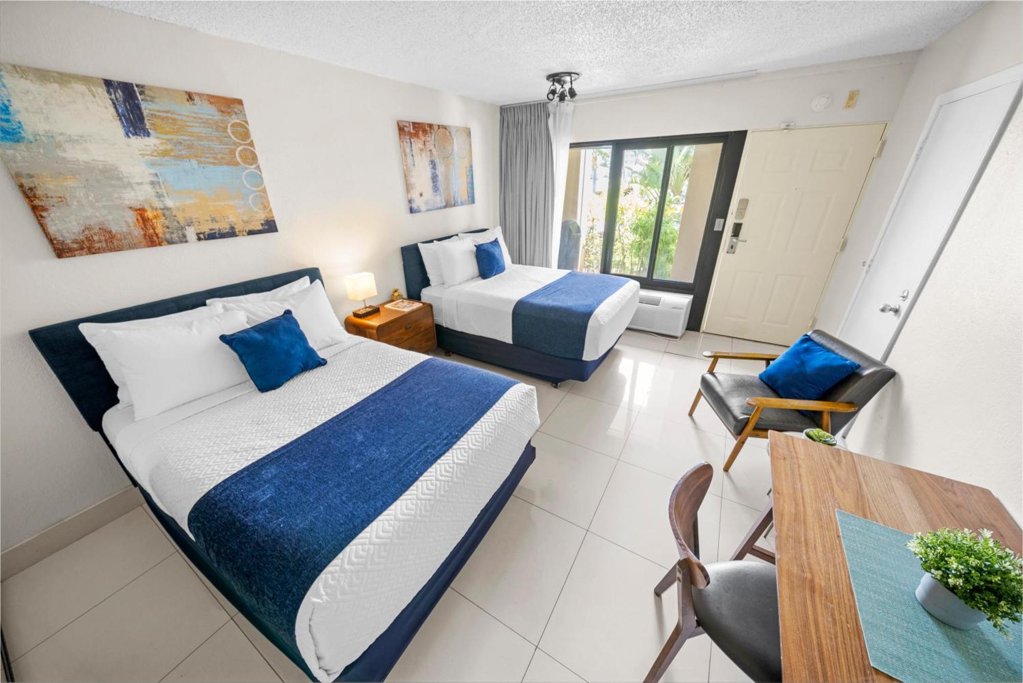 Standard Two Double Beds