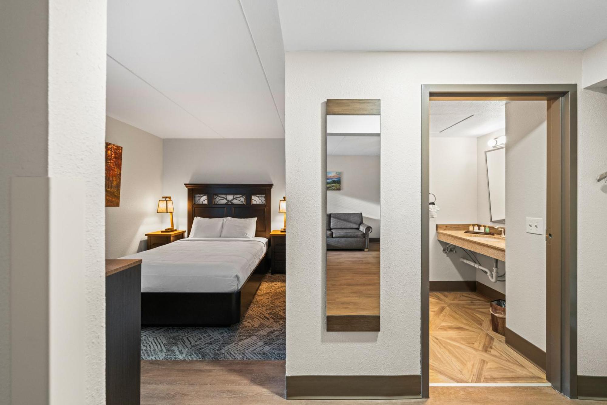 Suite Doble con sofá cama adaptada para personas de movilidad reducida - Cama grande