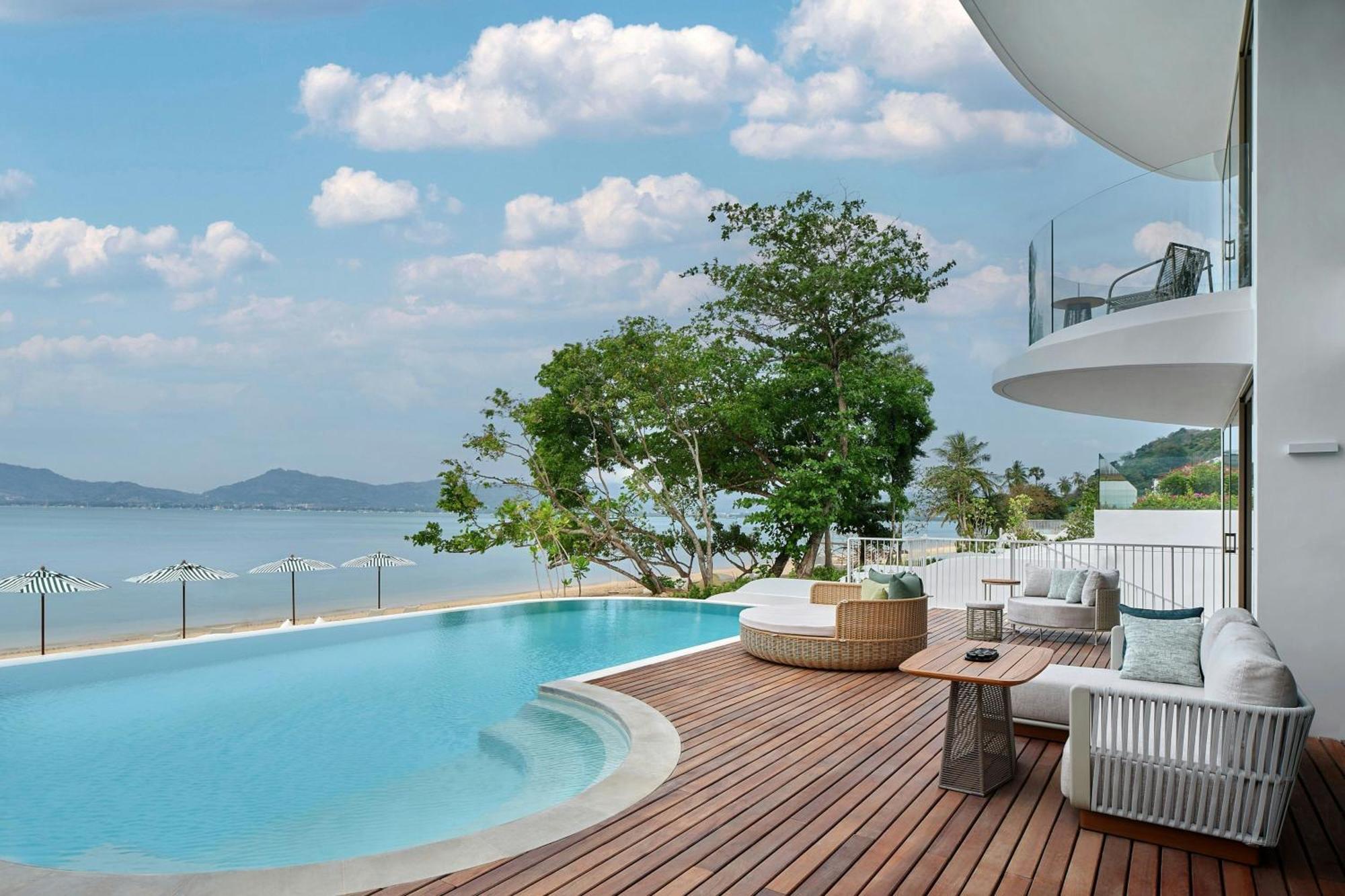 Villa mit drei Schlafzimmern – Zugang zum Strand