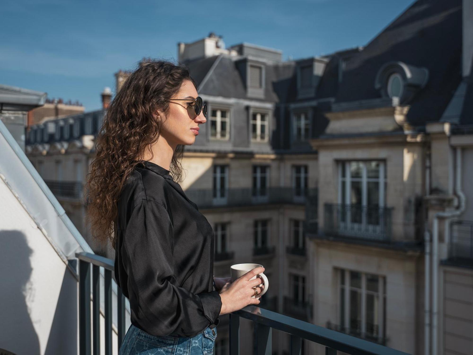One-Bedroom Apartment Balcony