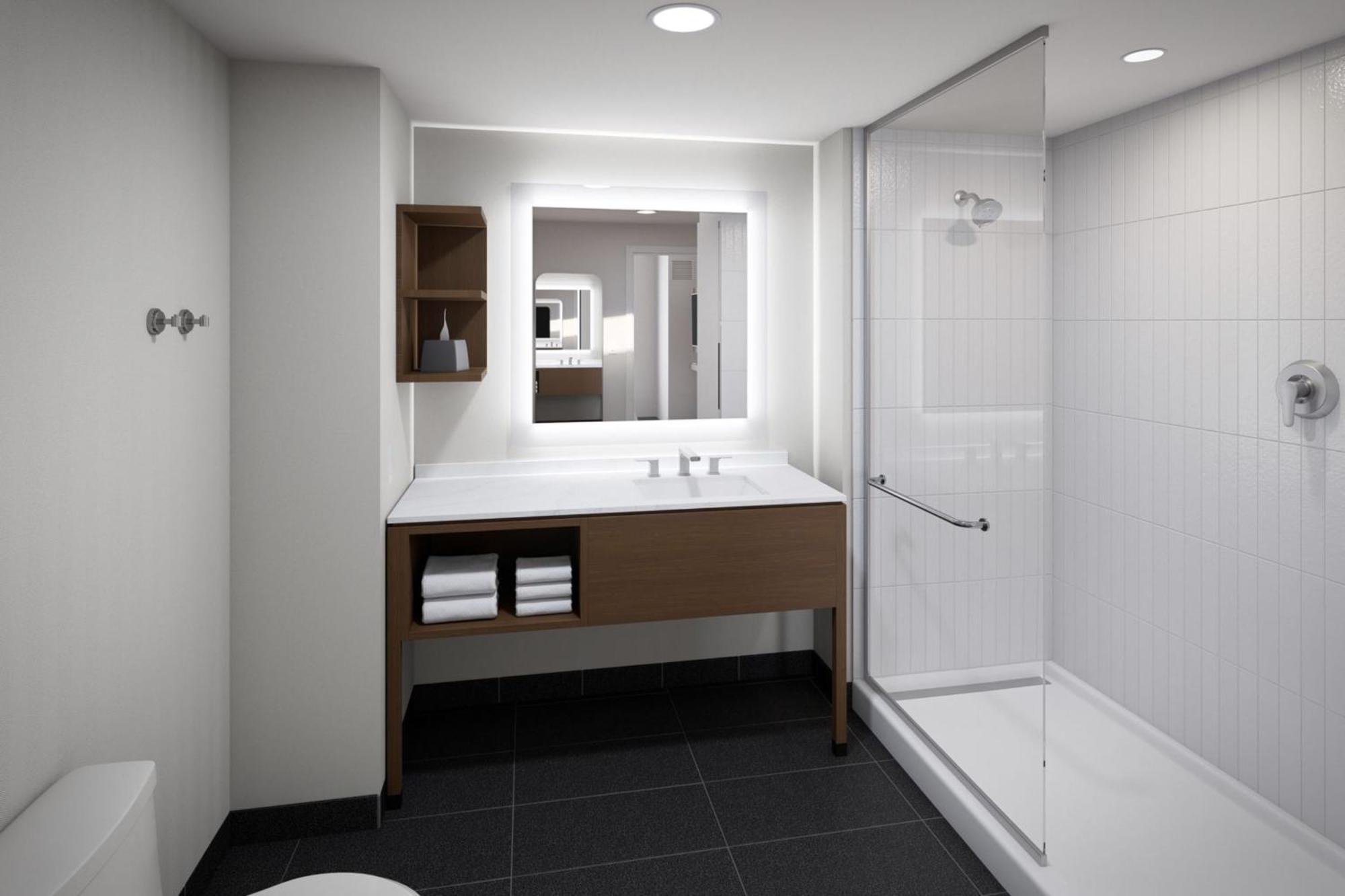 King Studio Suite with Walk In Shower