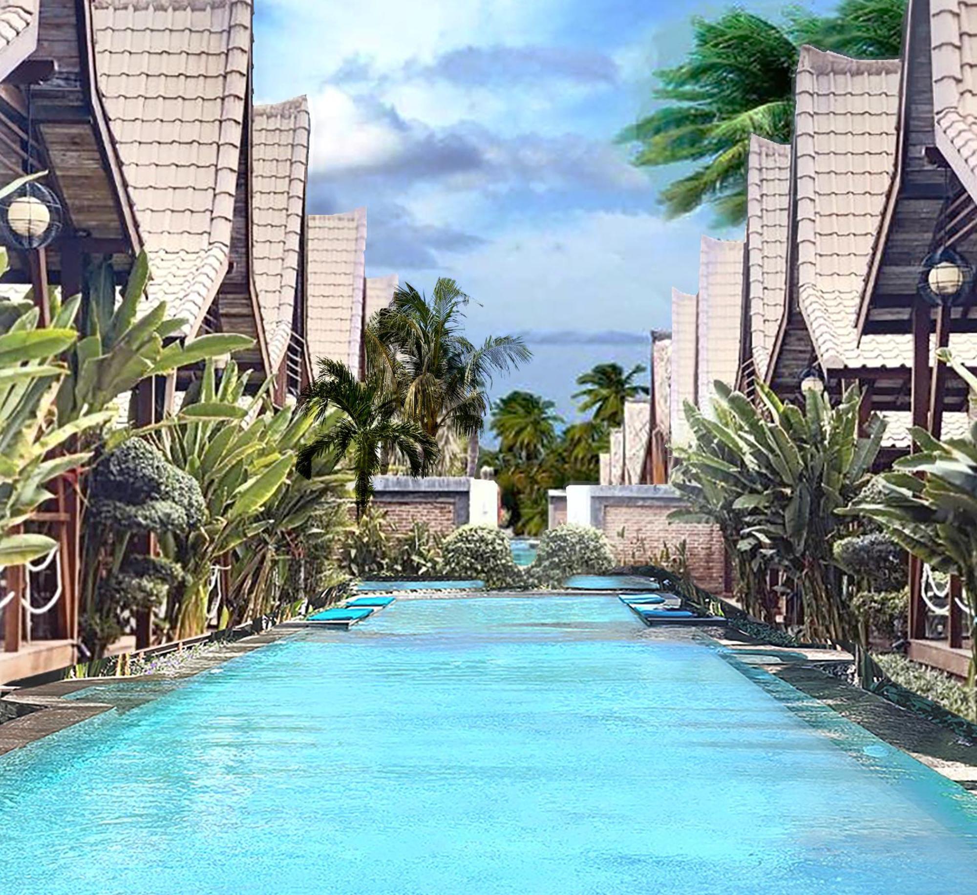 Executive One-Bedroom Family Suite Private Pool