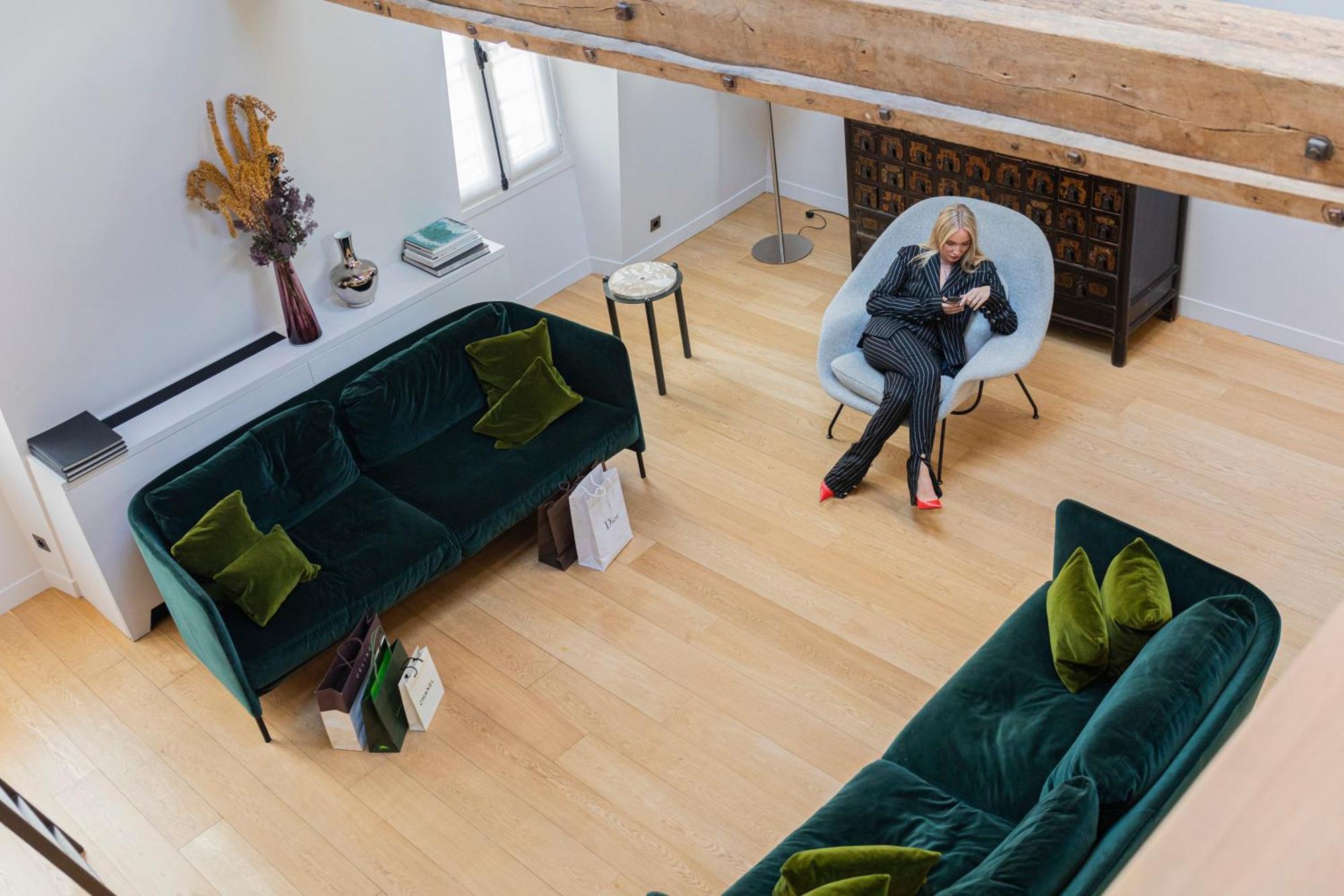 Three-Bedroom Loft Apartment