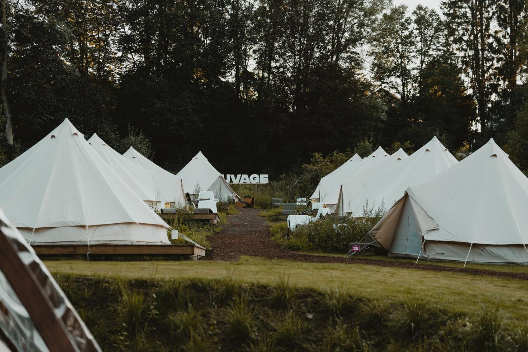 Glamping tent