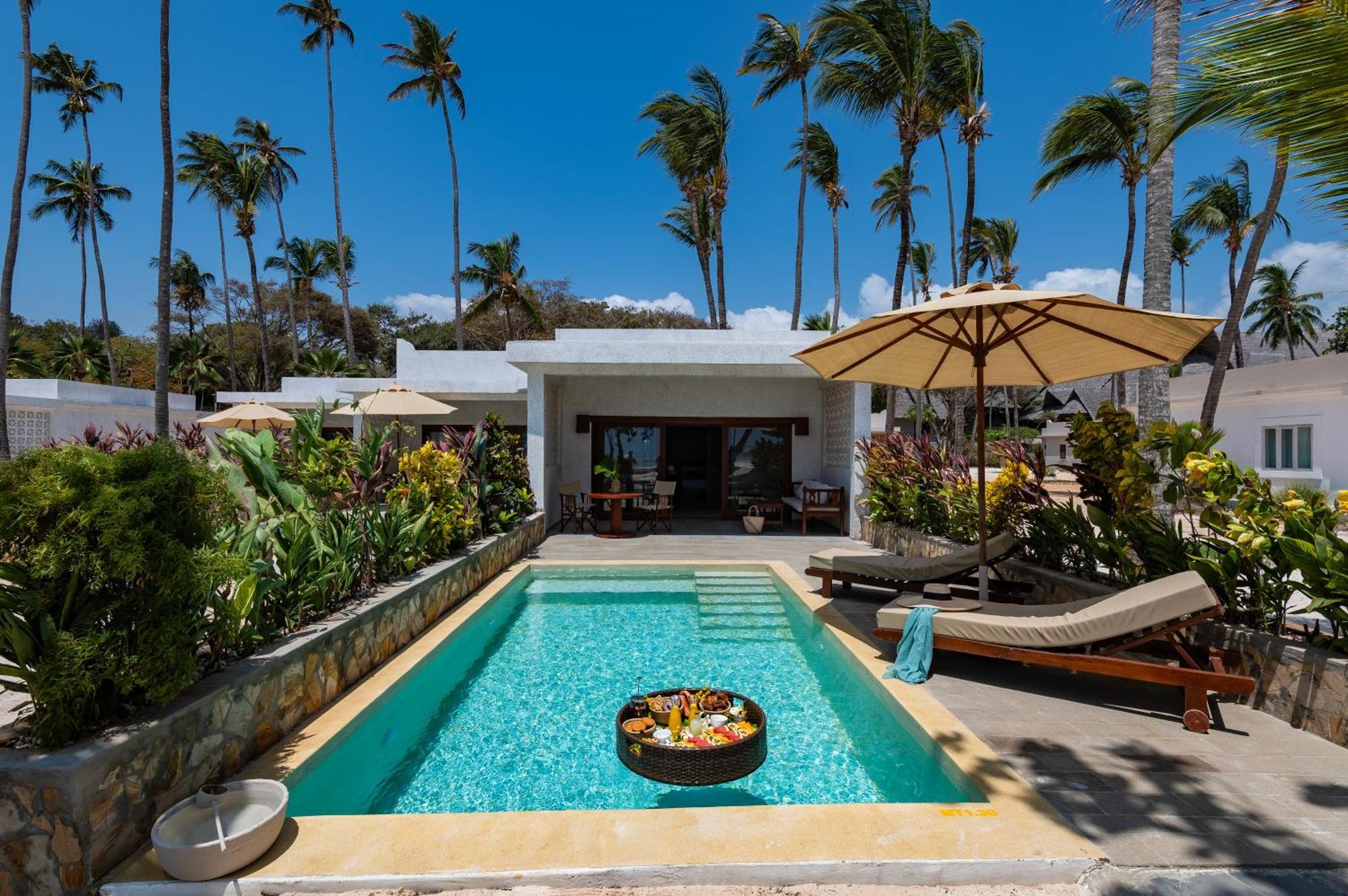 Villa de Plage Côté Océan avec Piscine