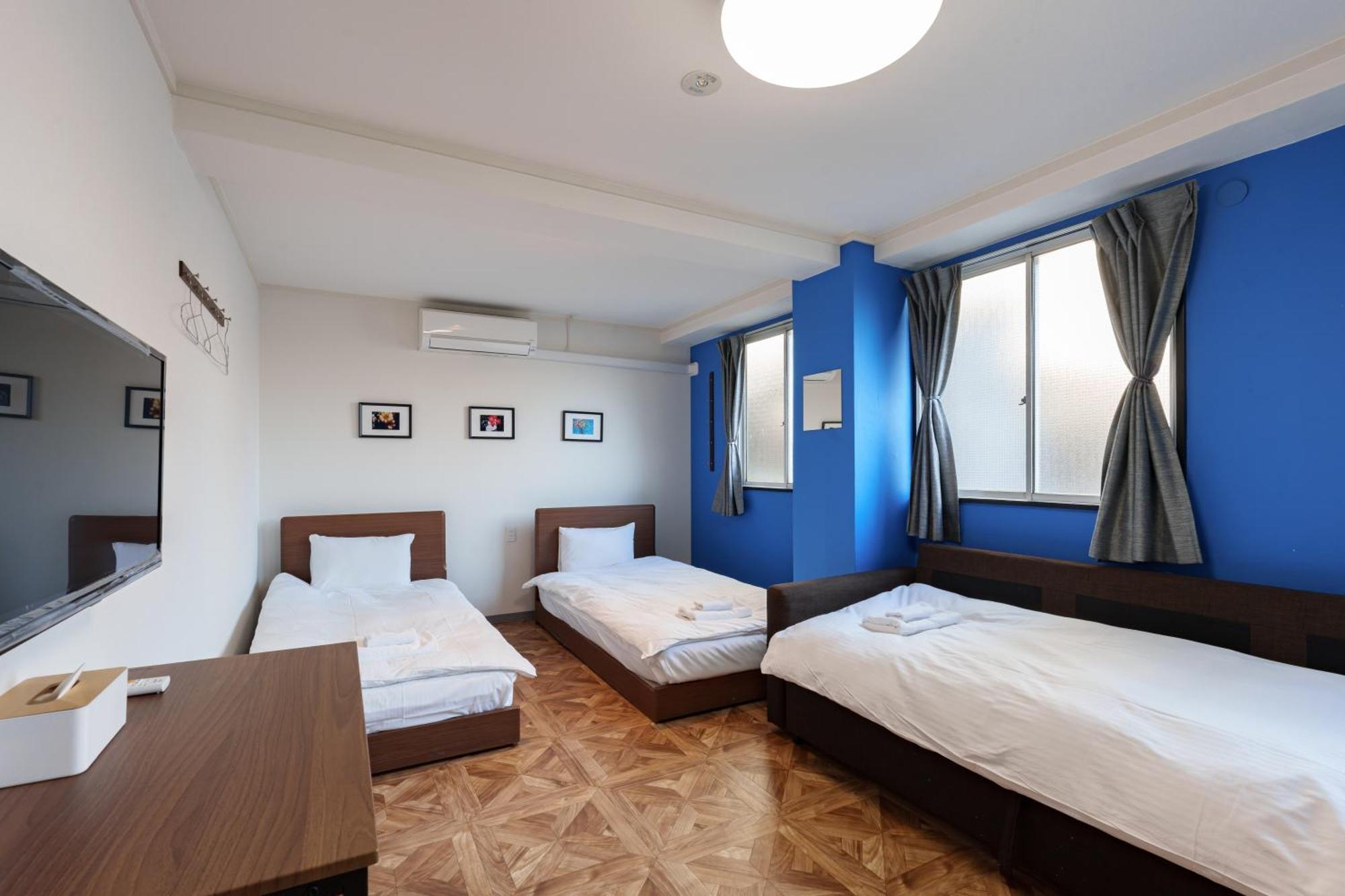 Family Room with Shared Bathroom