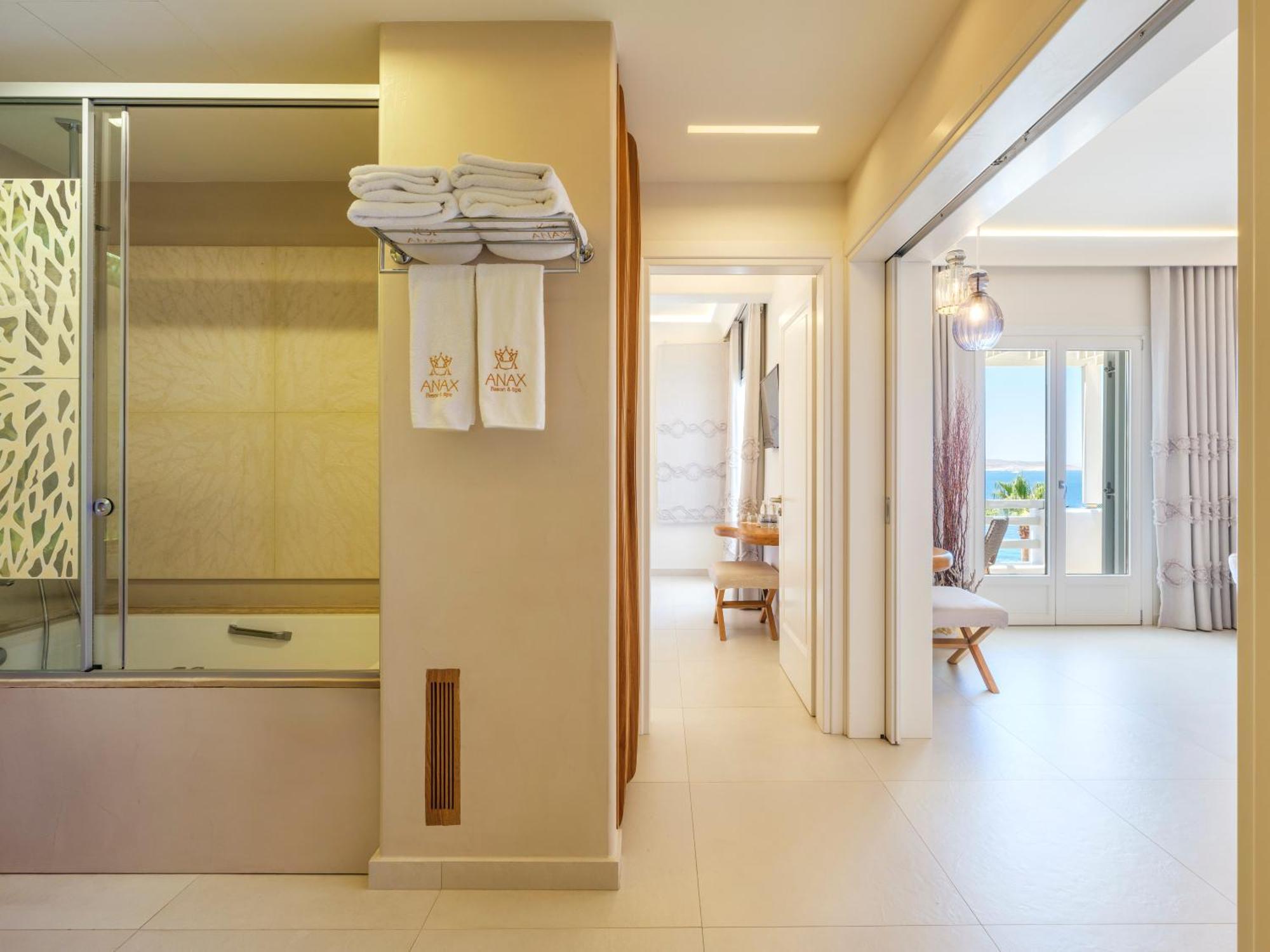 Executive Two Bedroom Suite with Side Sea View