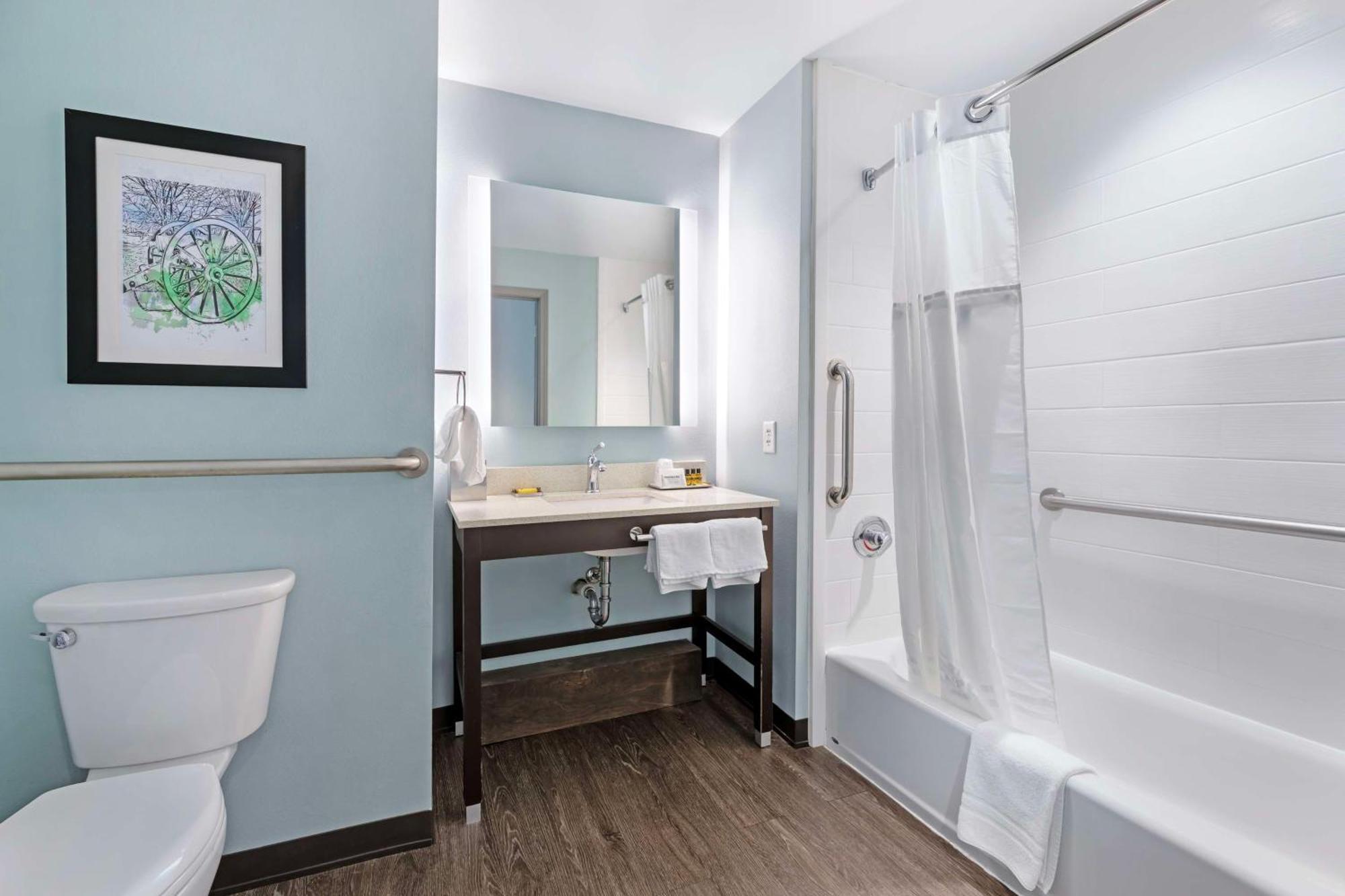 King Room with Mobility Accessible Roll-In Shower