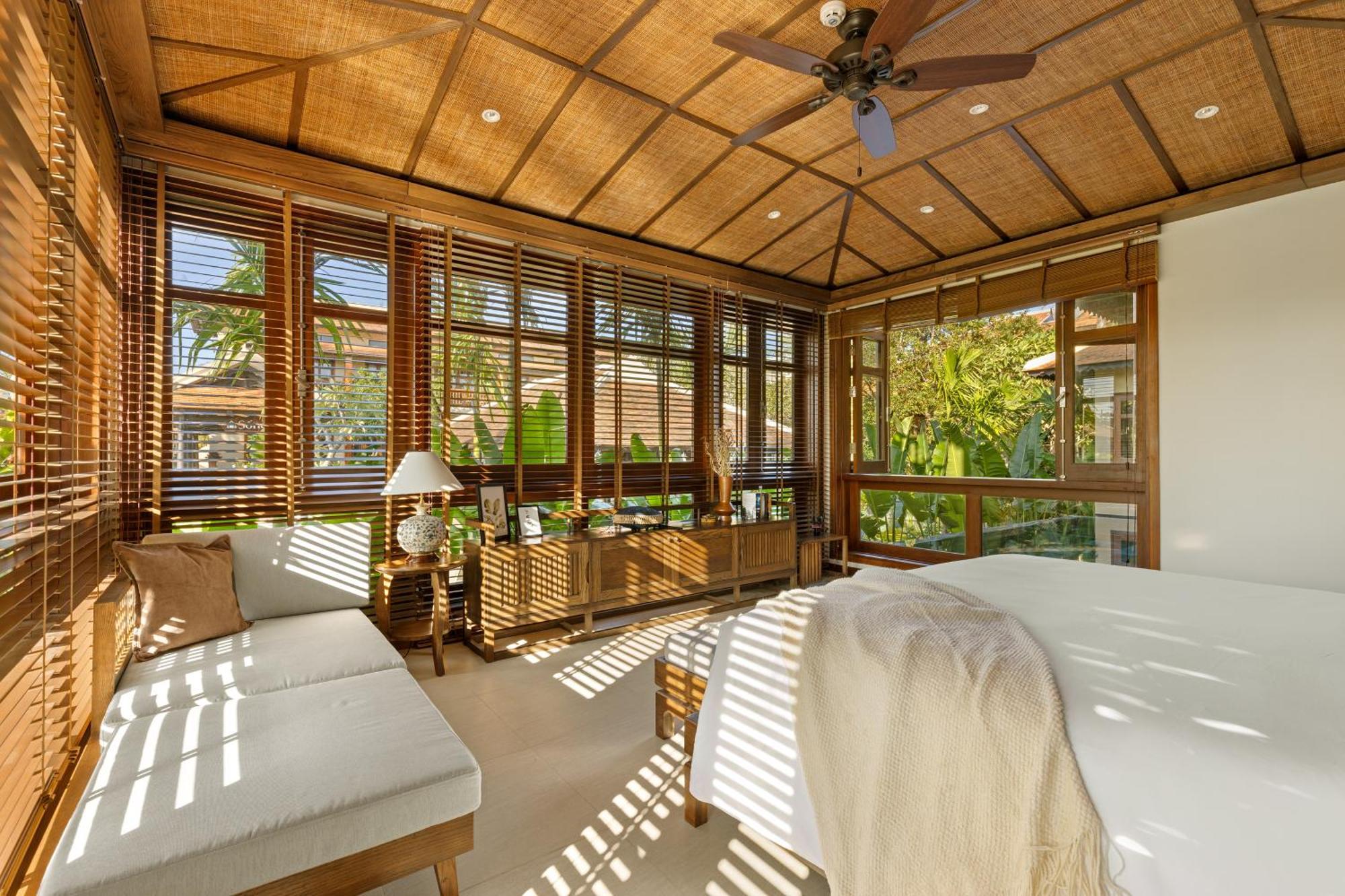 Three-bedroom Private Pool Villa with Balcony River View