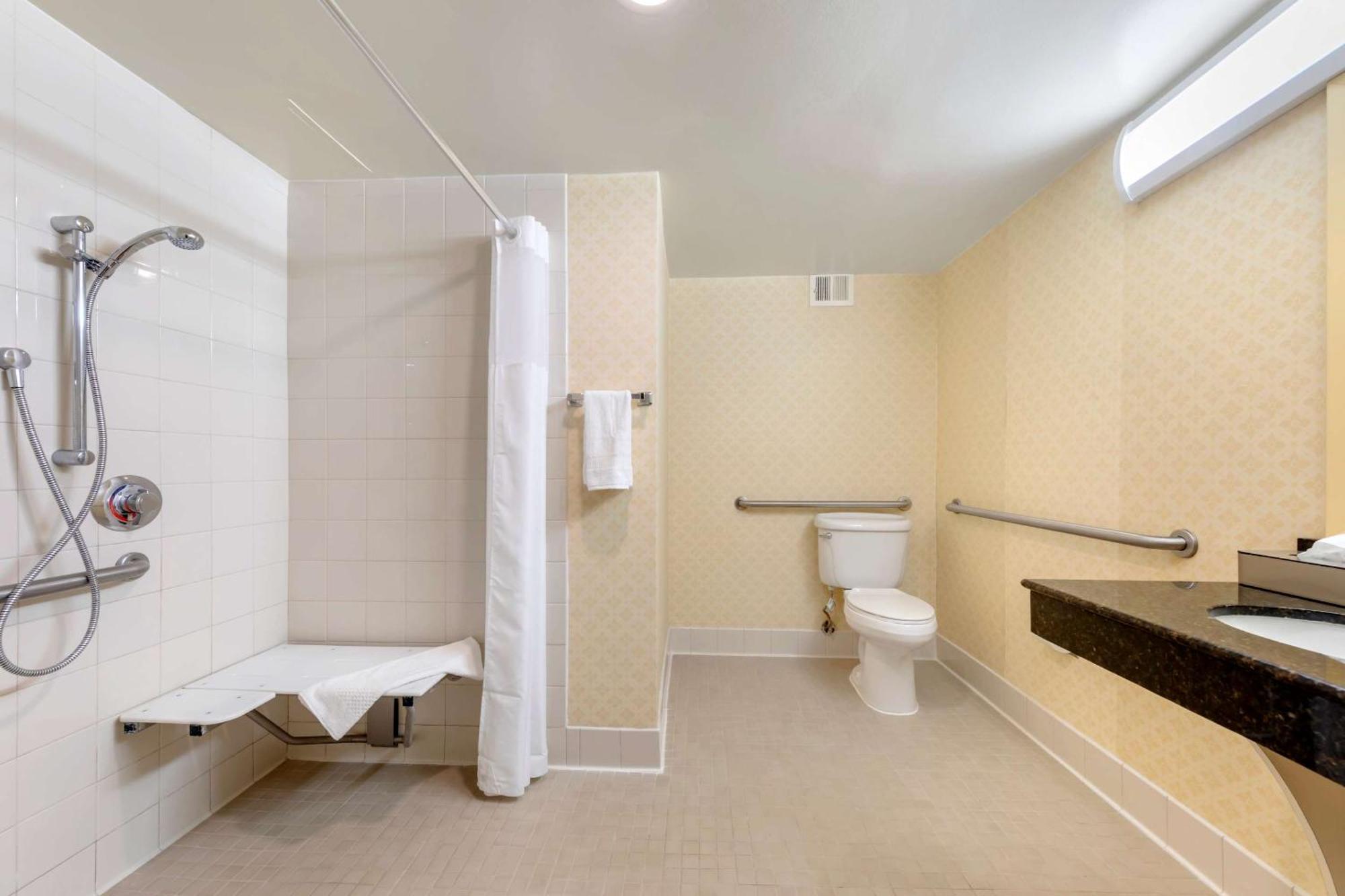 Accessible Suite 1 King Bed Roll Shower Non-Smoking