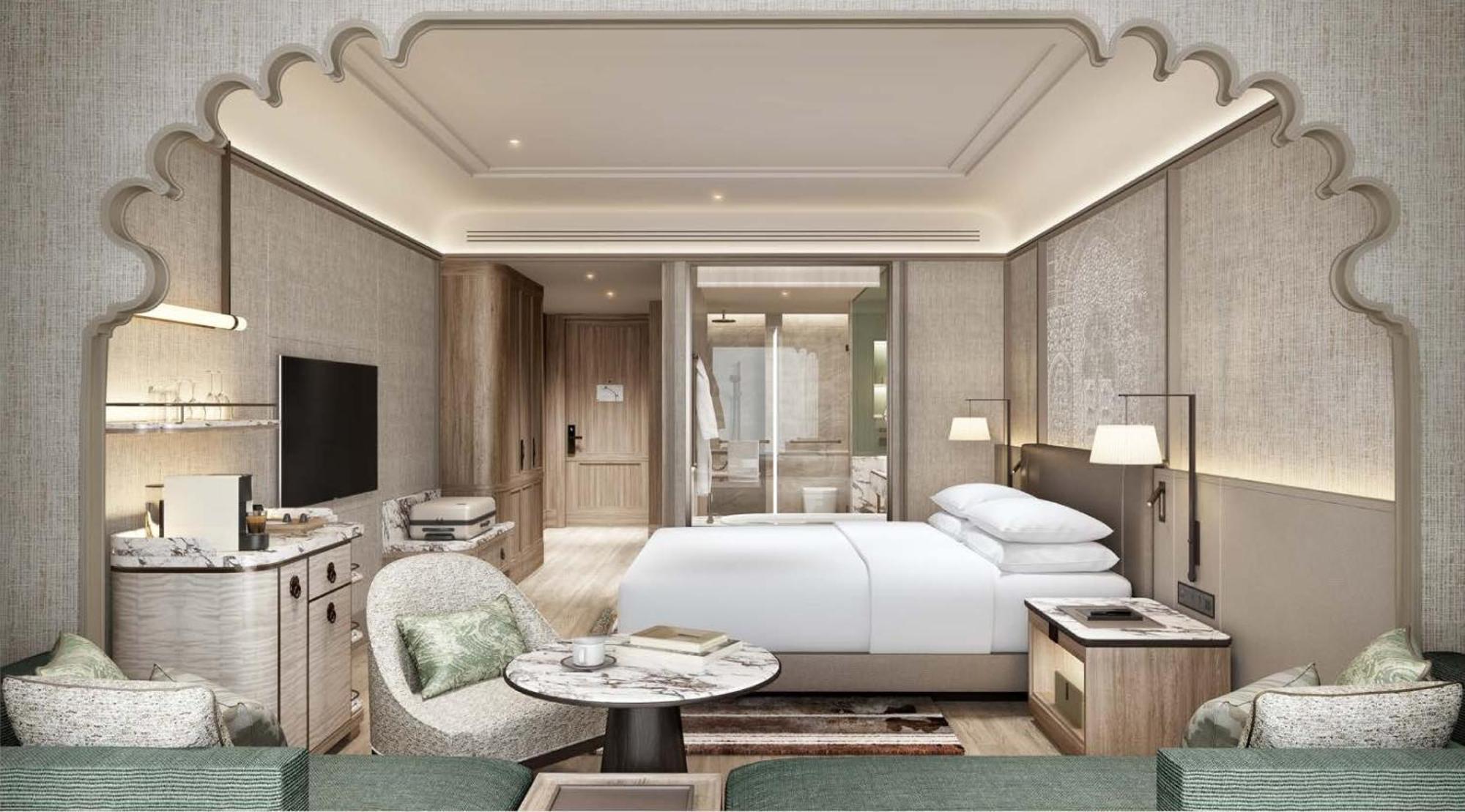 Deluxe King Room: Enjoy INR 1500 hotel credits per stay