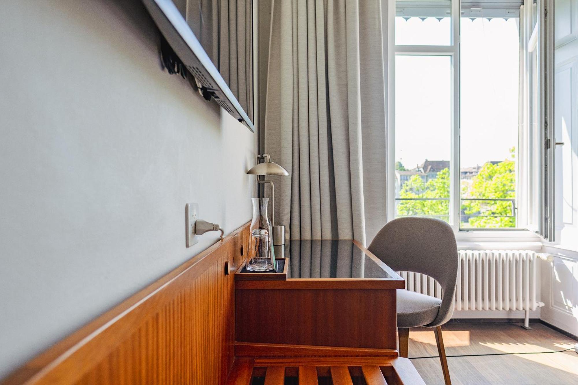 Small Single Room View to Rhine River