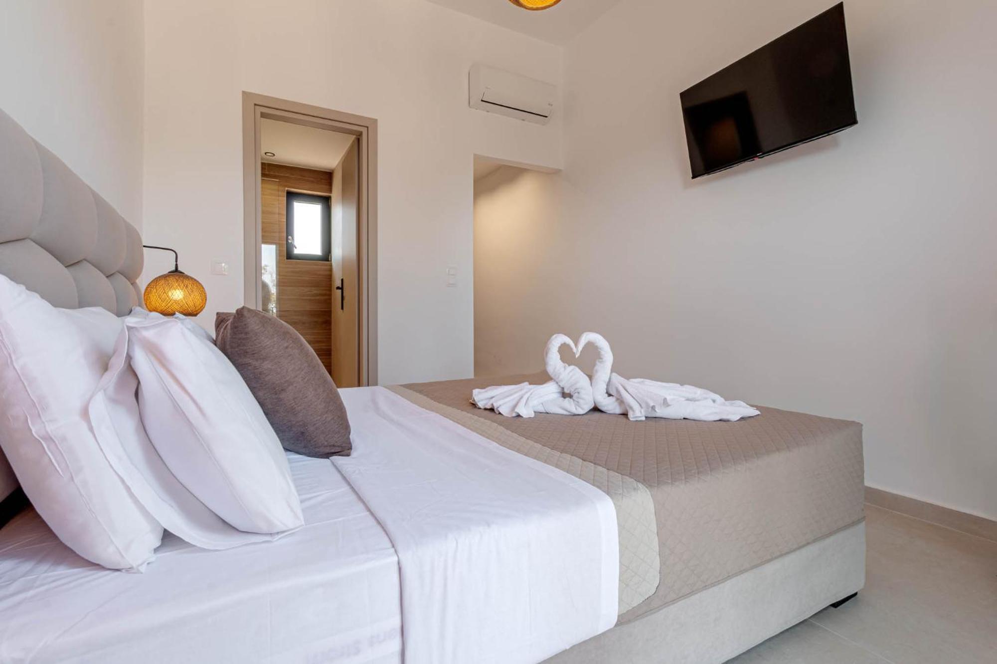 Deluxe tweepersoonskamer met balkon en uitzicht op zee