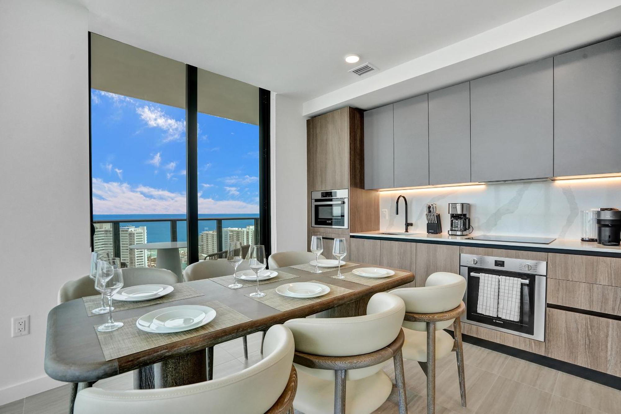 Three-Bedroom Apartment with Ocean View