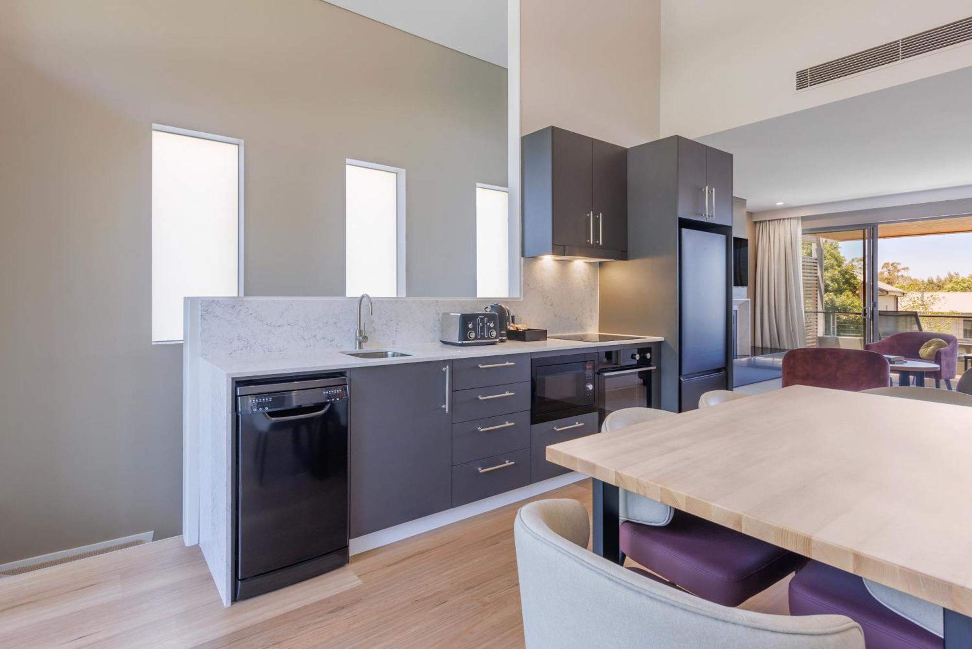 Two-Bedroom Apartment with One King and Two Single Beds