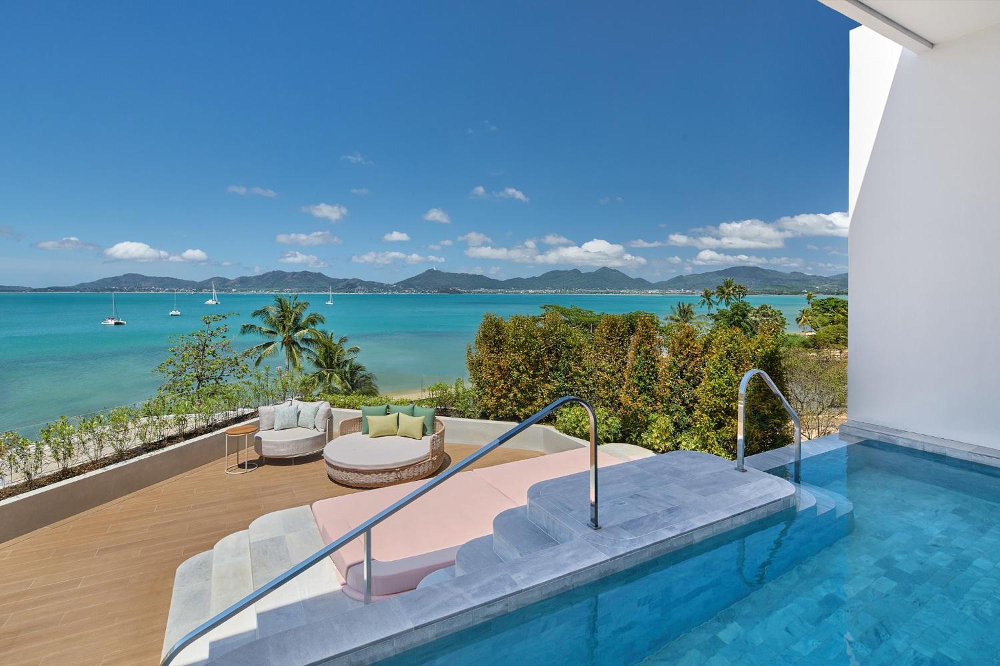 Sky Pool Villa mit zwei Schlafzimmern, Balkon und eigenem Pool