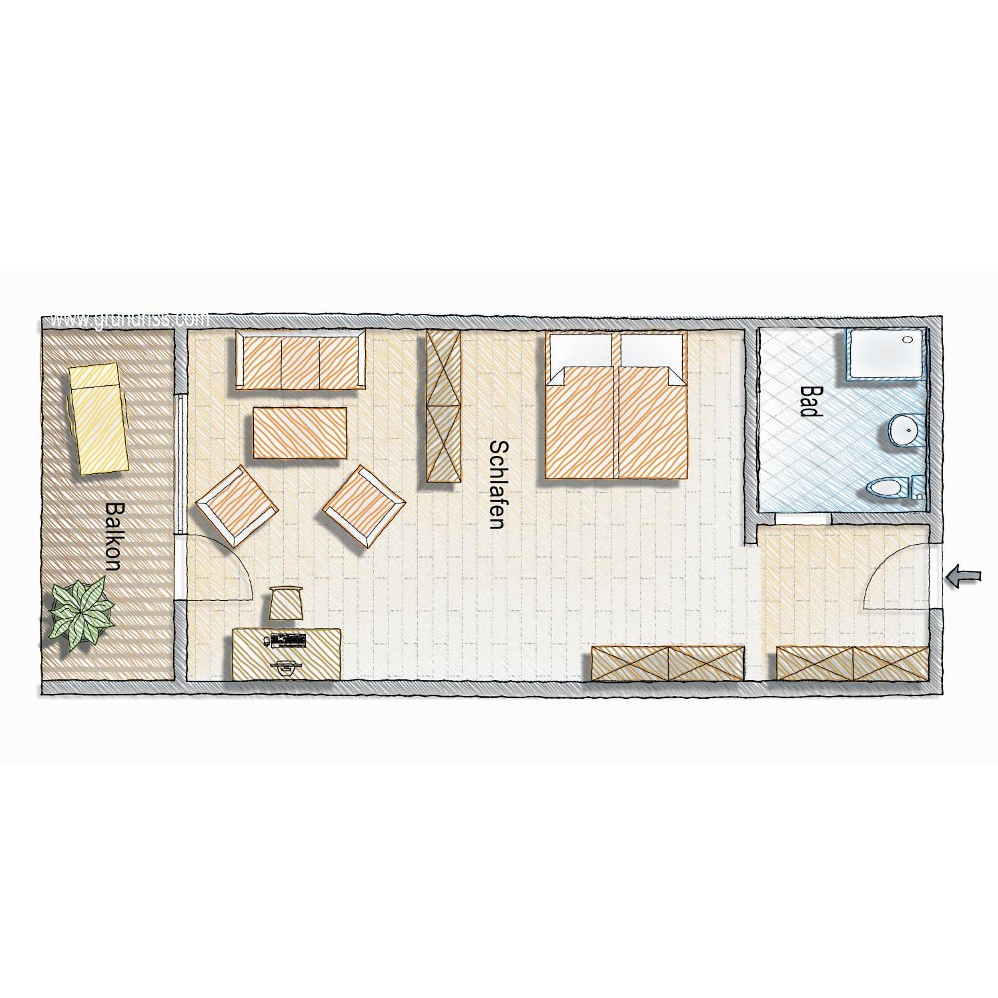 Large Double Room