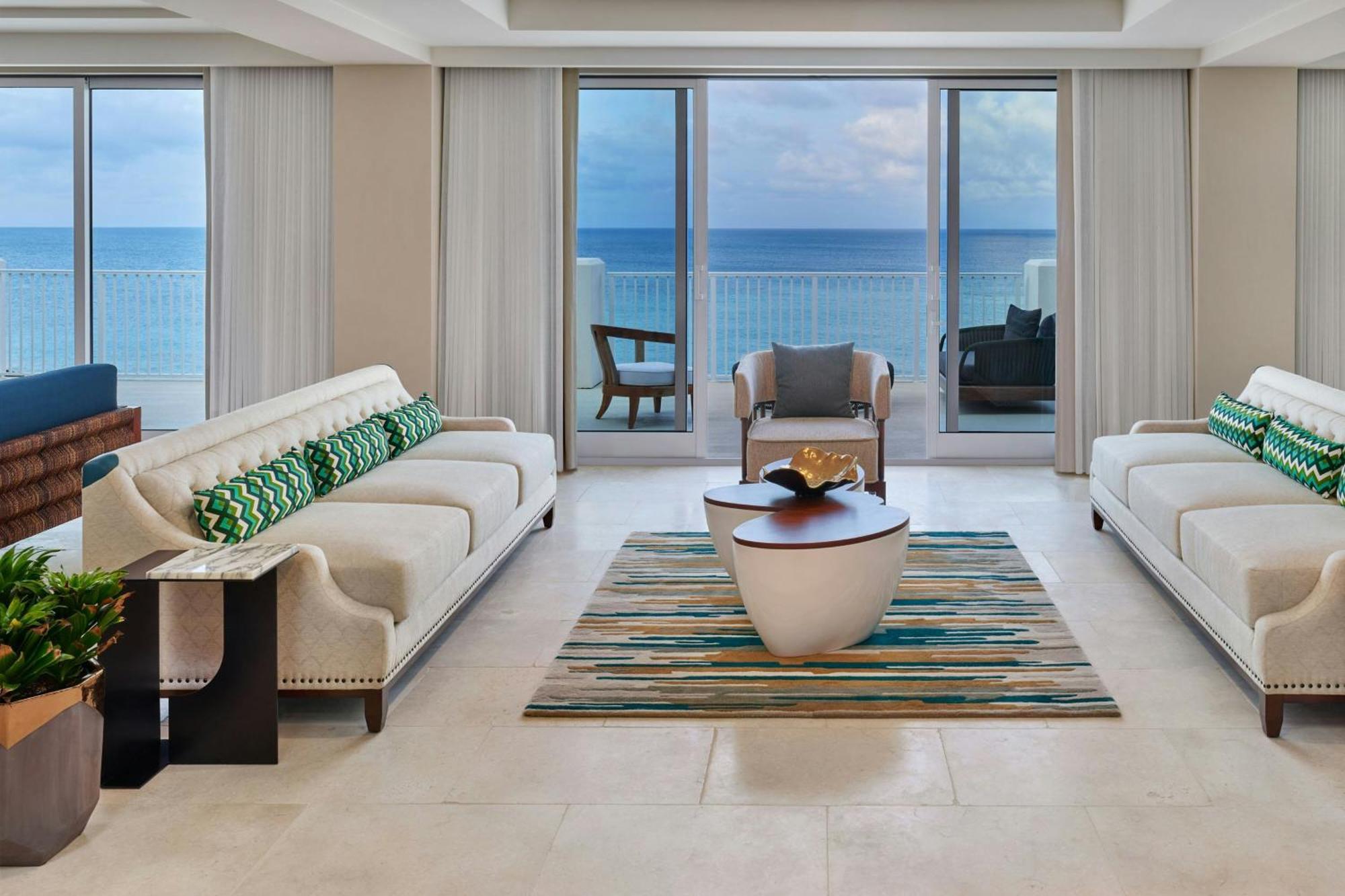 John Jacob Astor Suite, 1 Bedroom Suite, 1 King, Oceanfront, Balcony