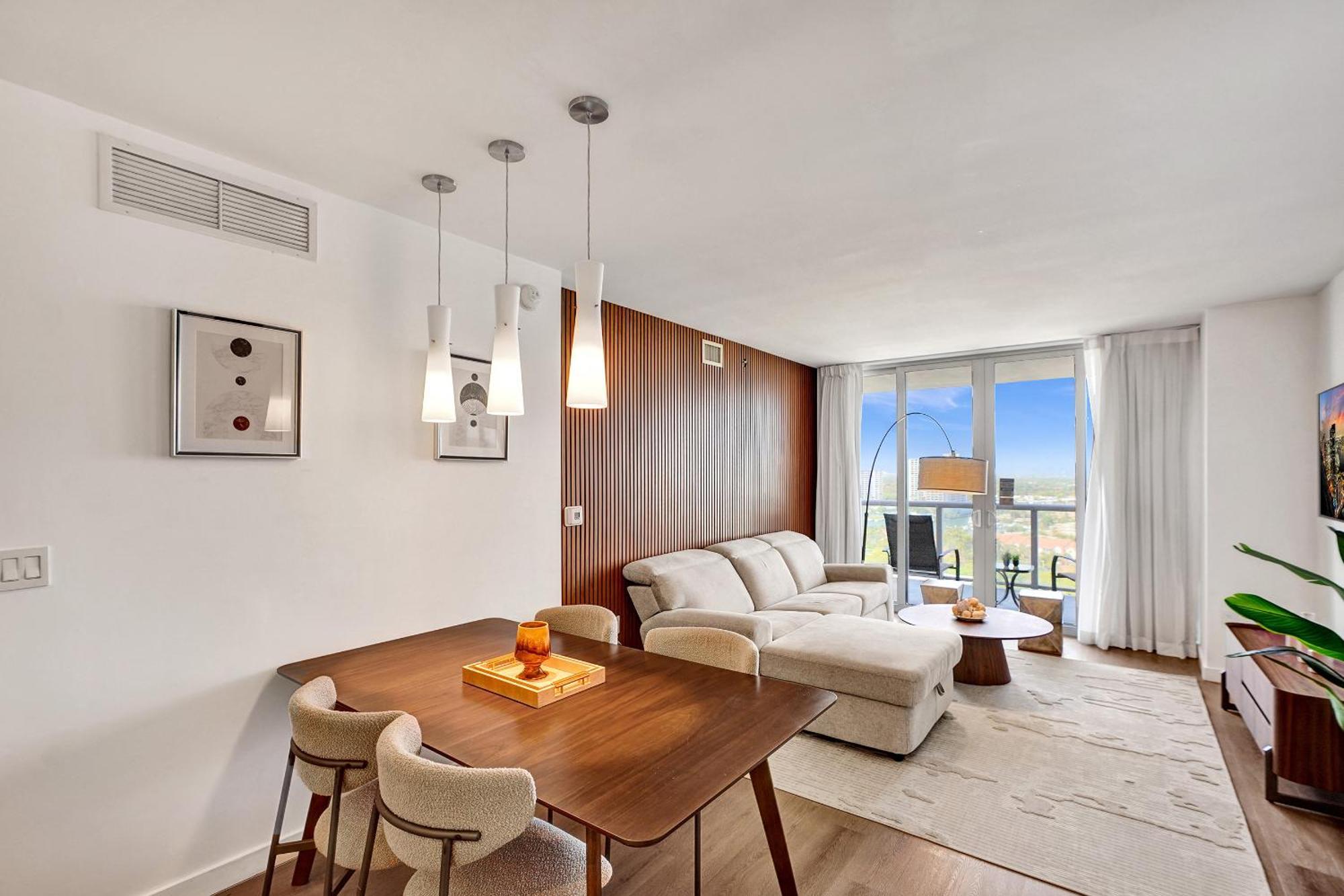 Two-Bedroom Apartment Balcony