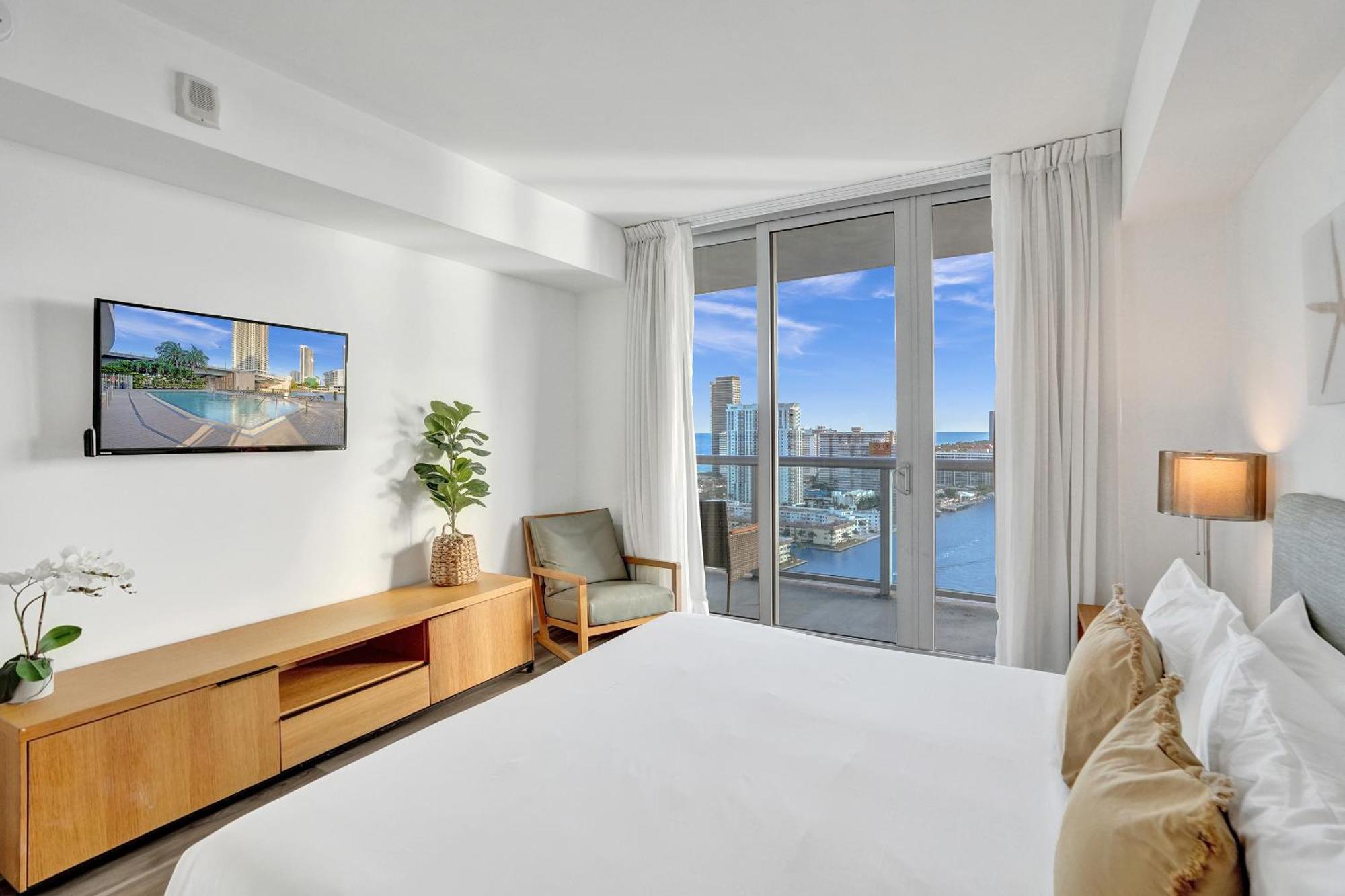 Two-Bedroom Apartment Balcony