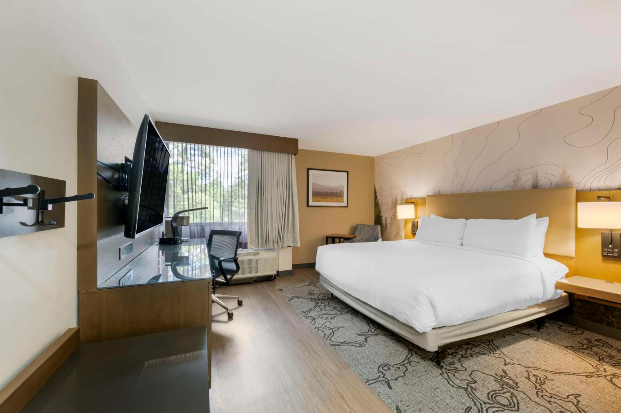 Zimmer mit Kingsize-Bett