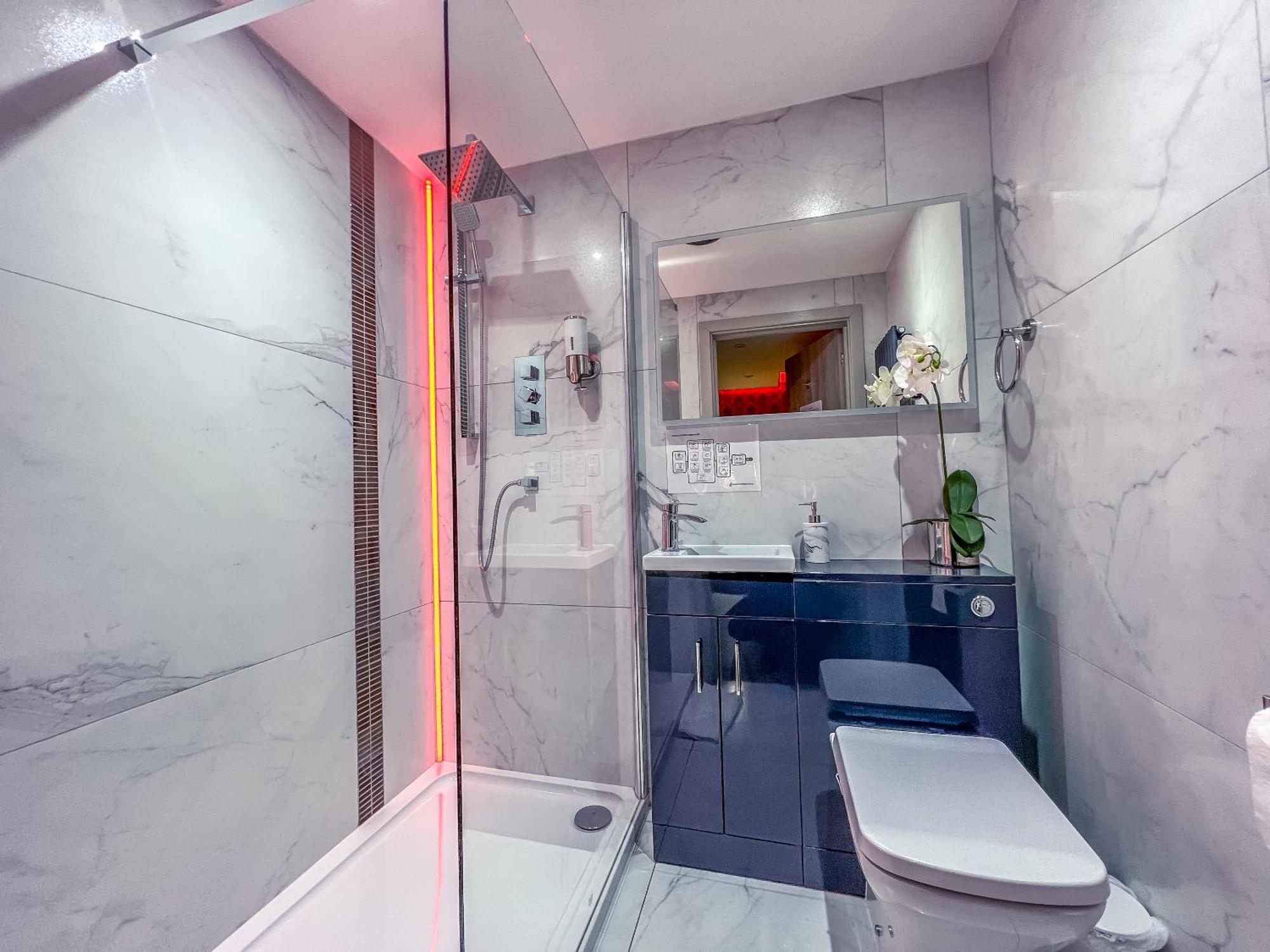 Deluxe Double Room Shower