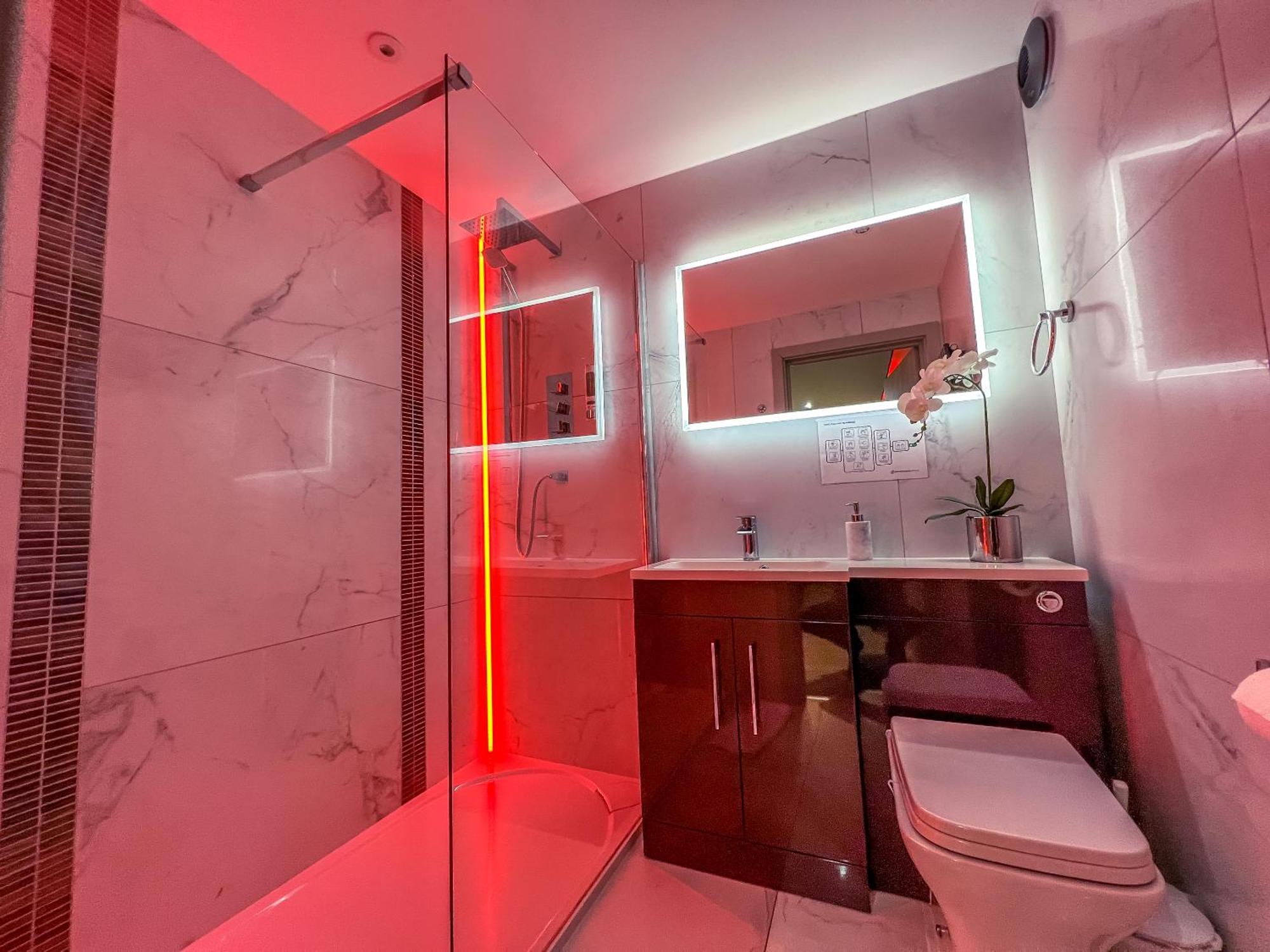 Deluxe Double Room Shower