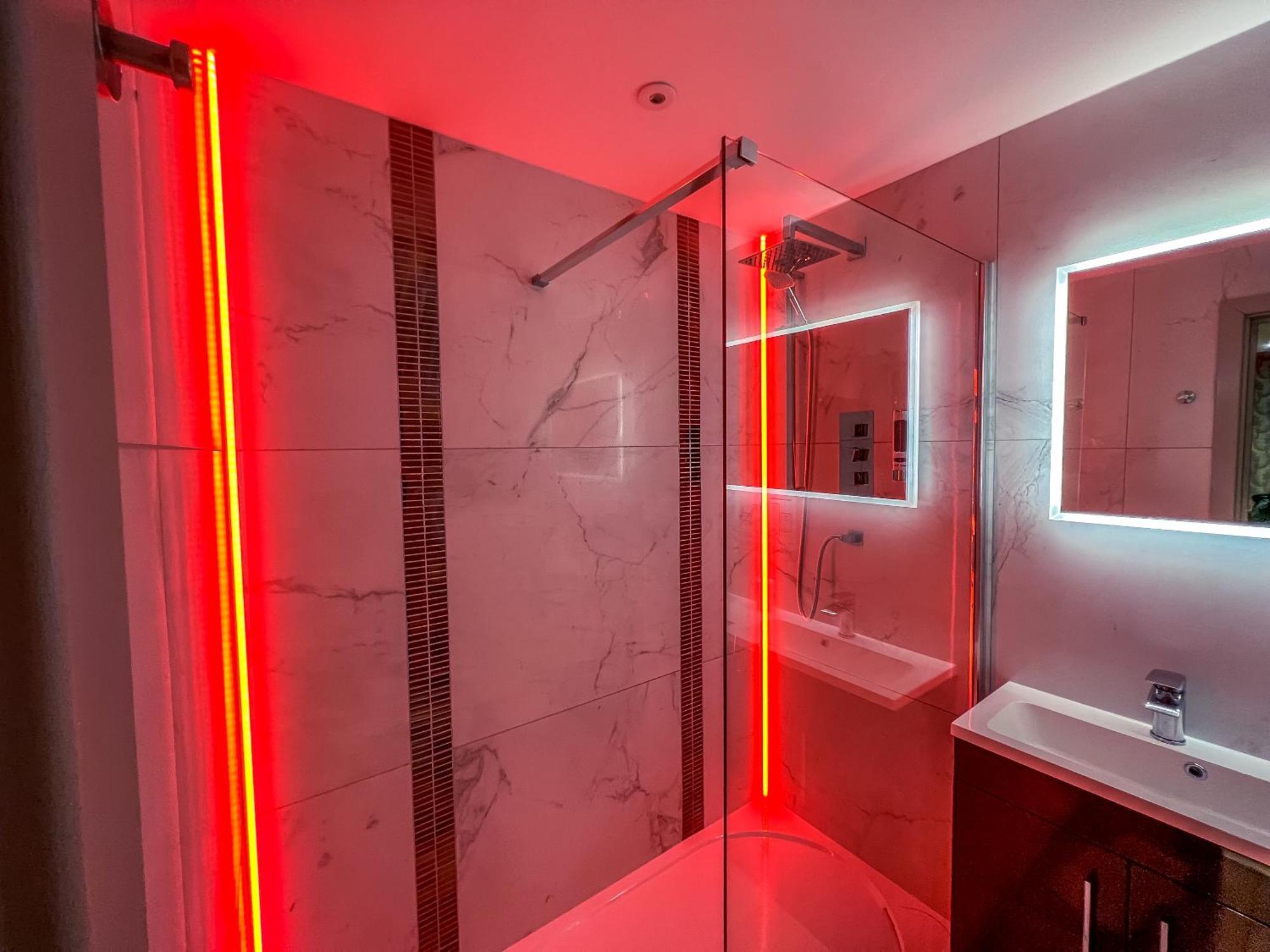 Deluxe Double Room Shower