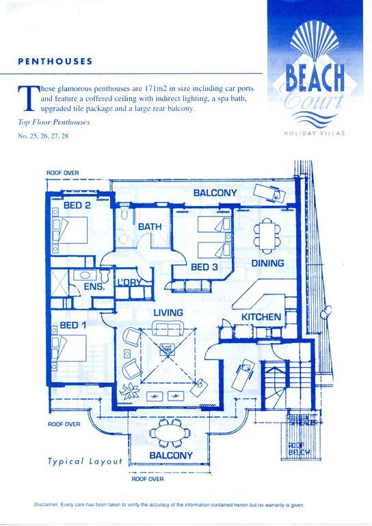 Three Bedroom Two Bathroom Self Contained Garden View Villa