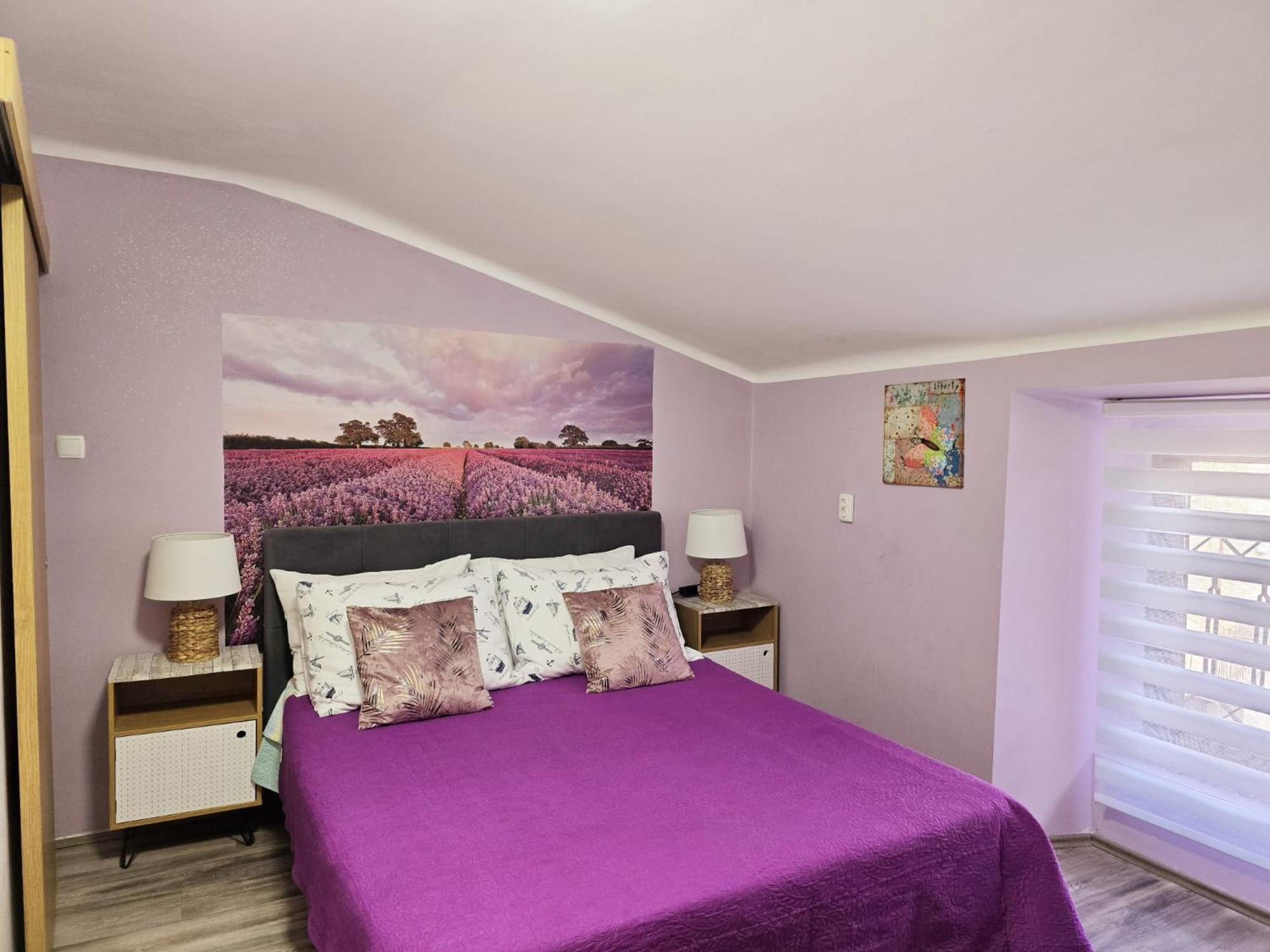 Tweepersoonskamer met 1 of 2 Bedden en Eigen Badkamer