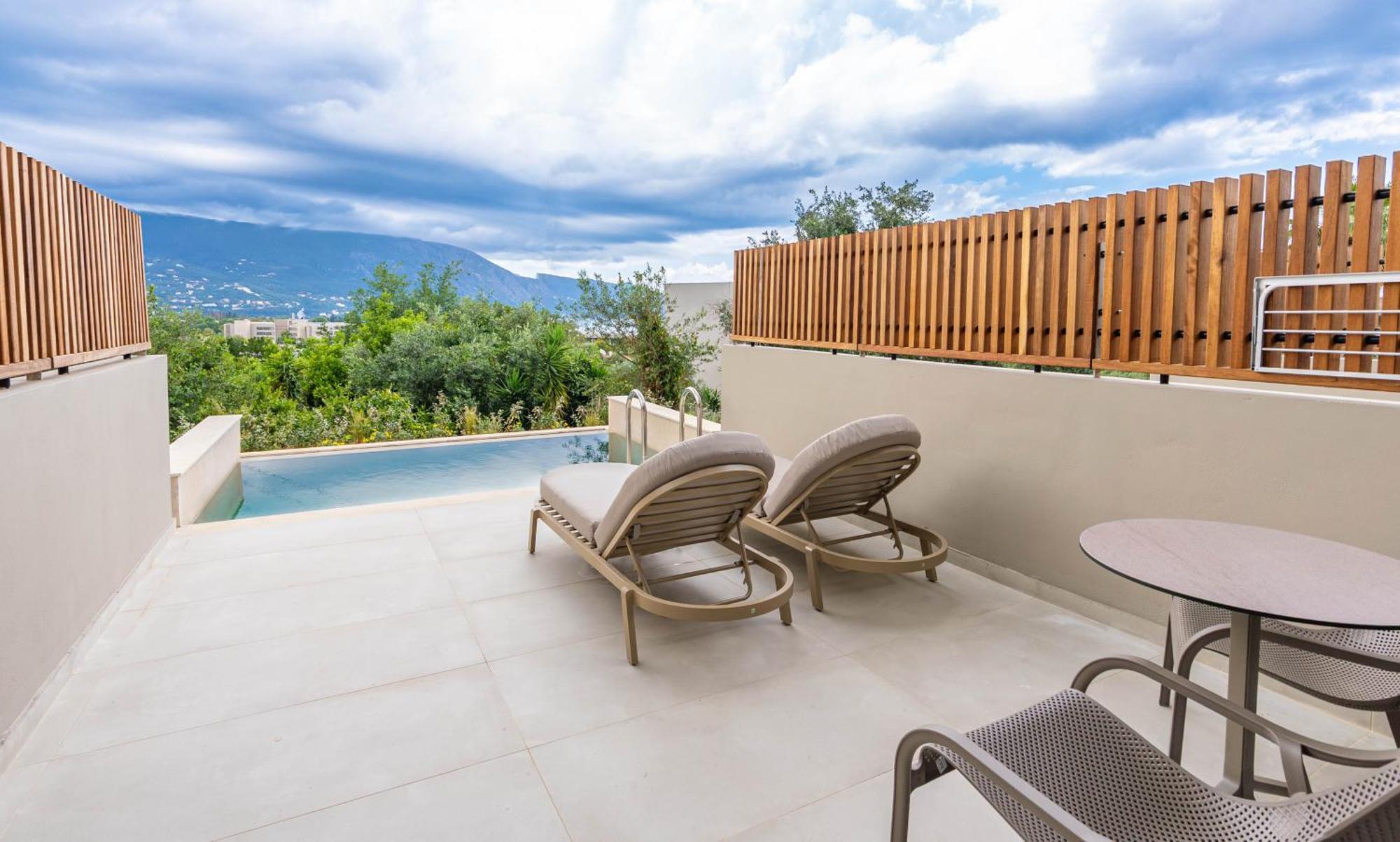 Executive Junior Suite with Private Pool & Sea View