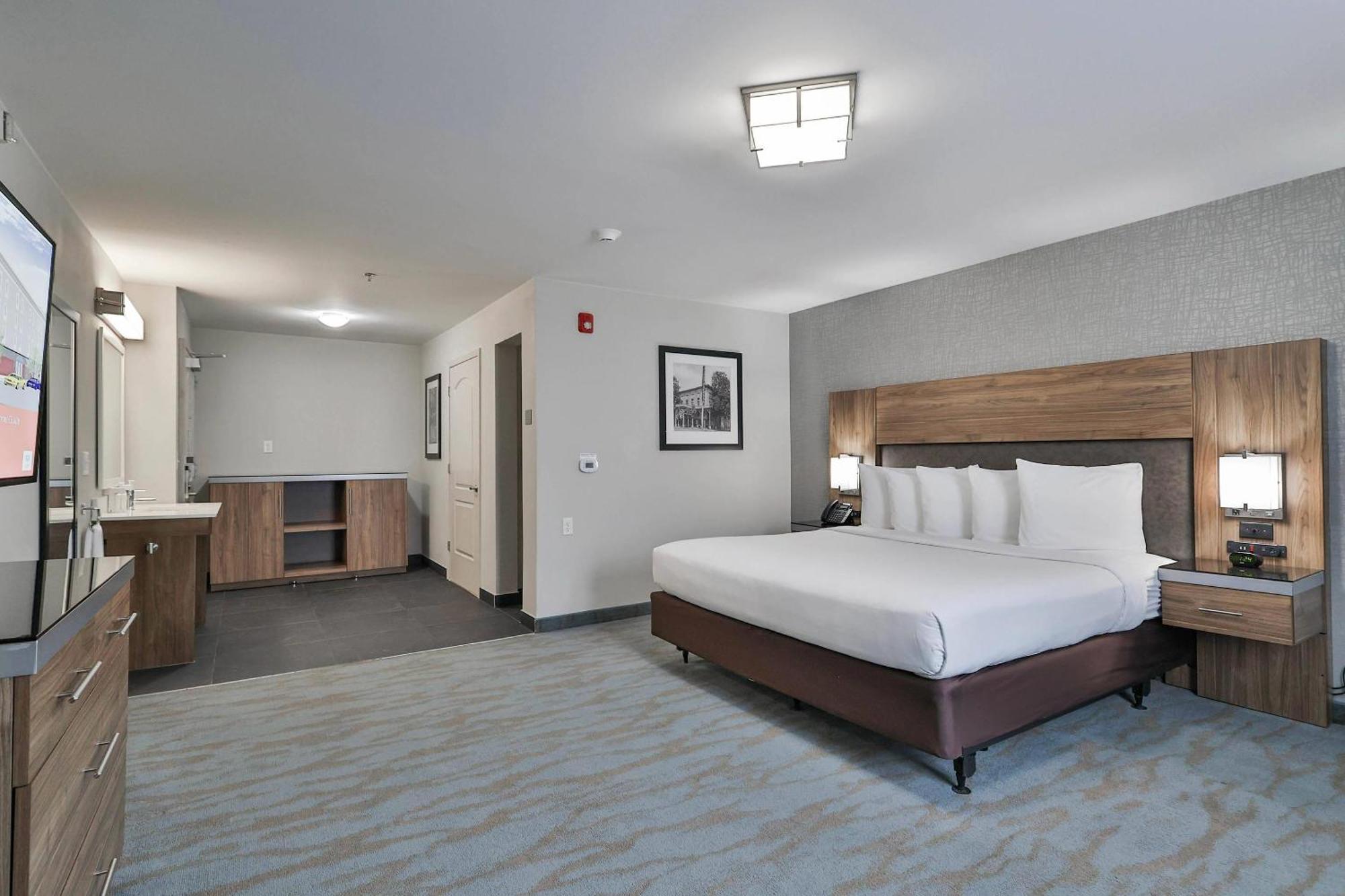 ADA Accessible, 1 King Bed, Transfer Shower, City View