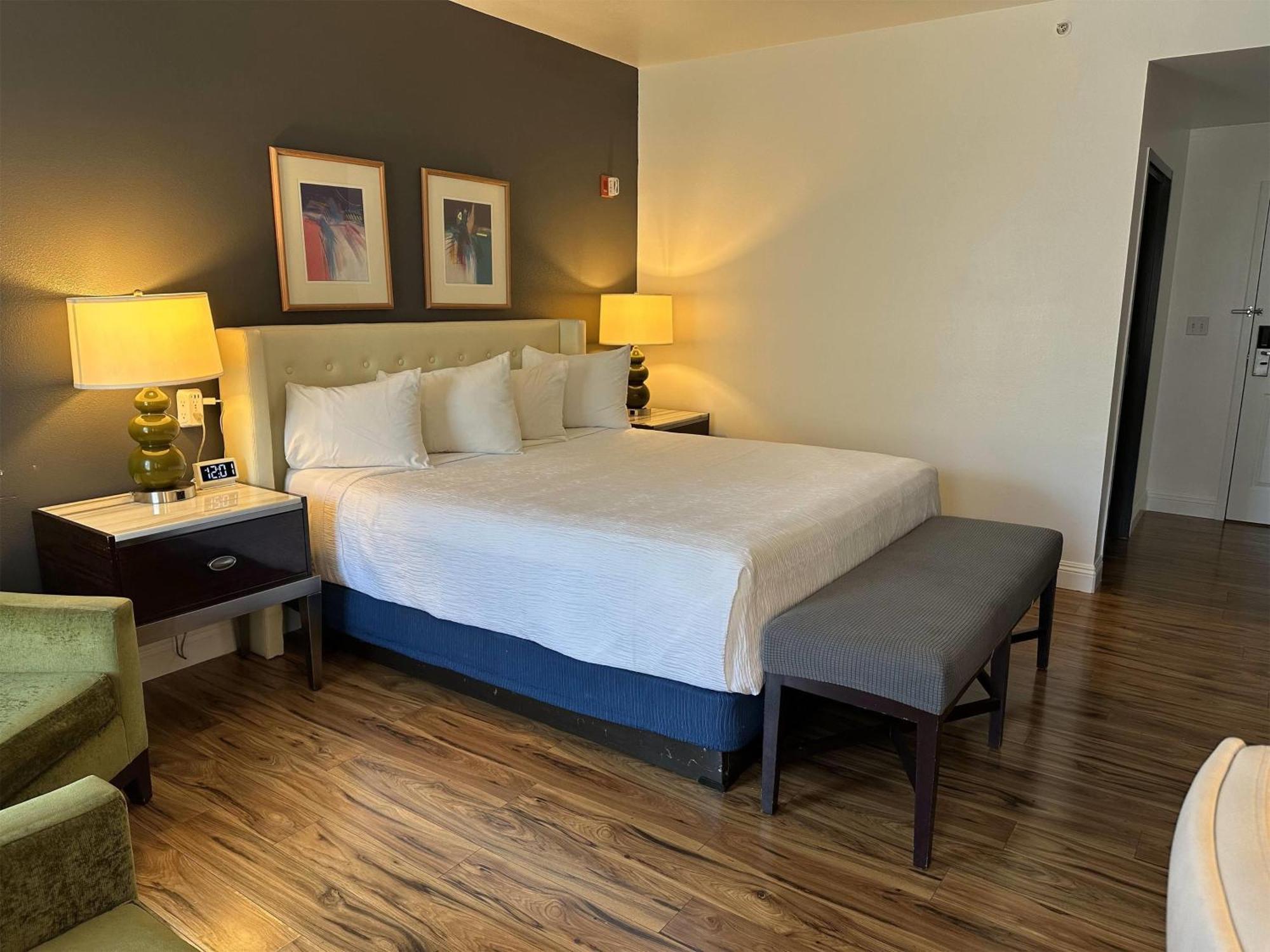 King Room Mobility or Hearing Access Roll Shower Non-Smoking