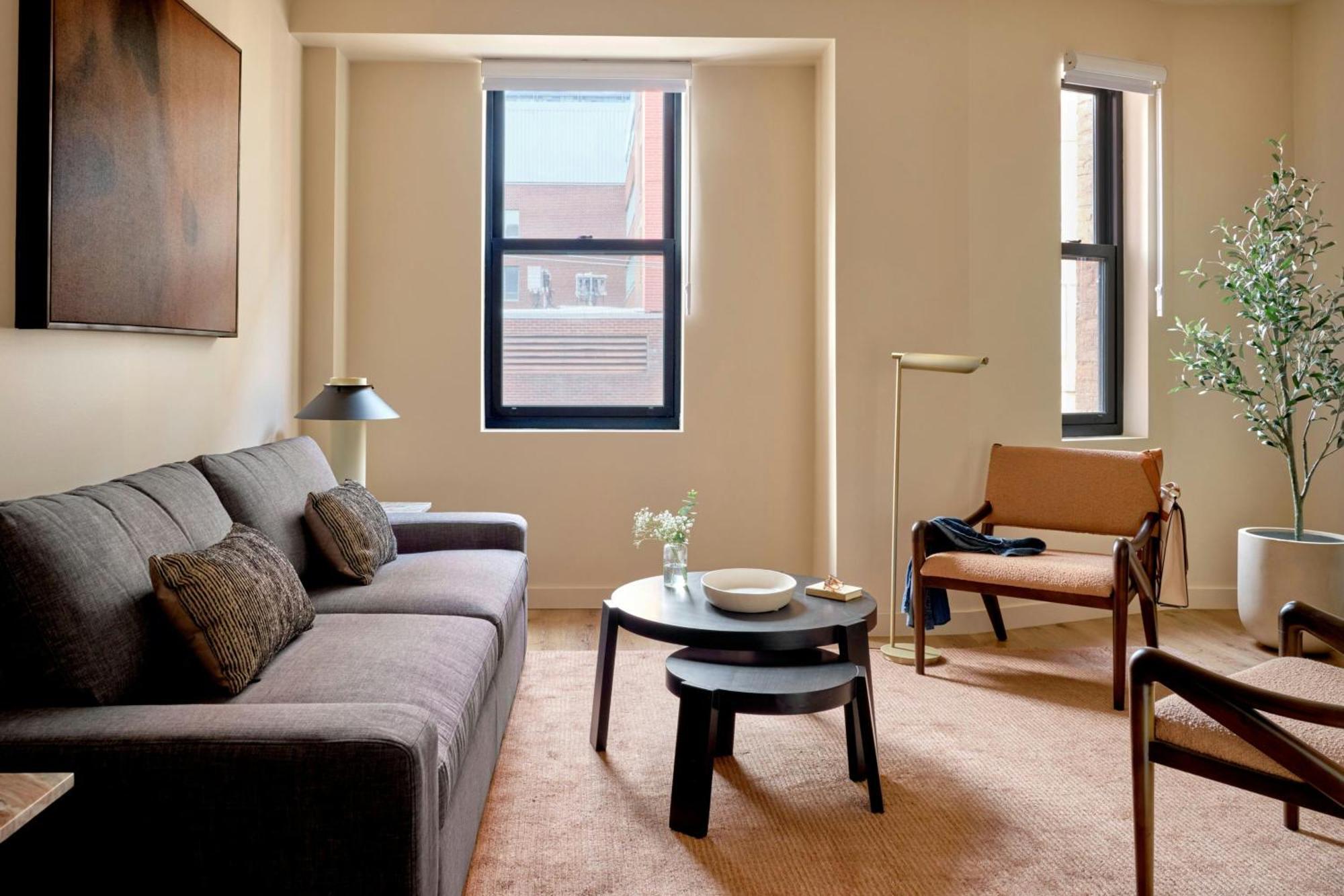 Two-Bedroom Apartment with Two King Beds and Sofa Bed