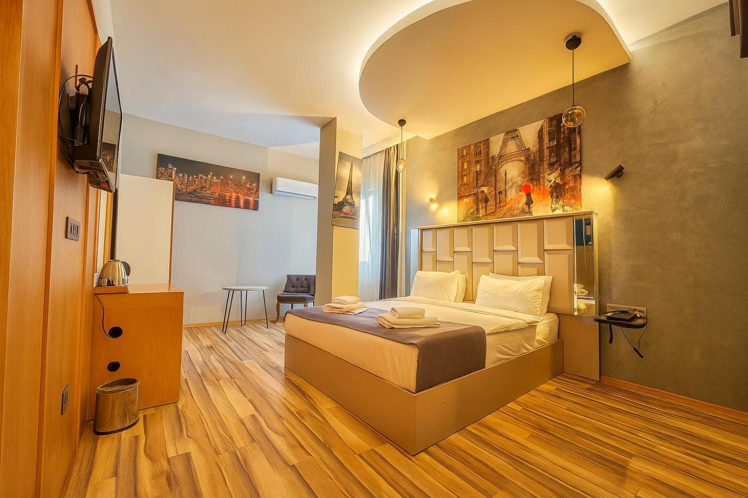 Deluxe Çift Kişilik veya İki Yataklı Oda
